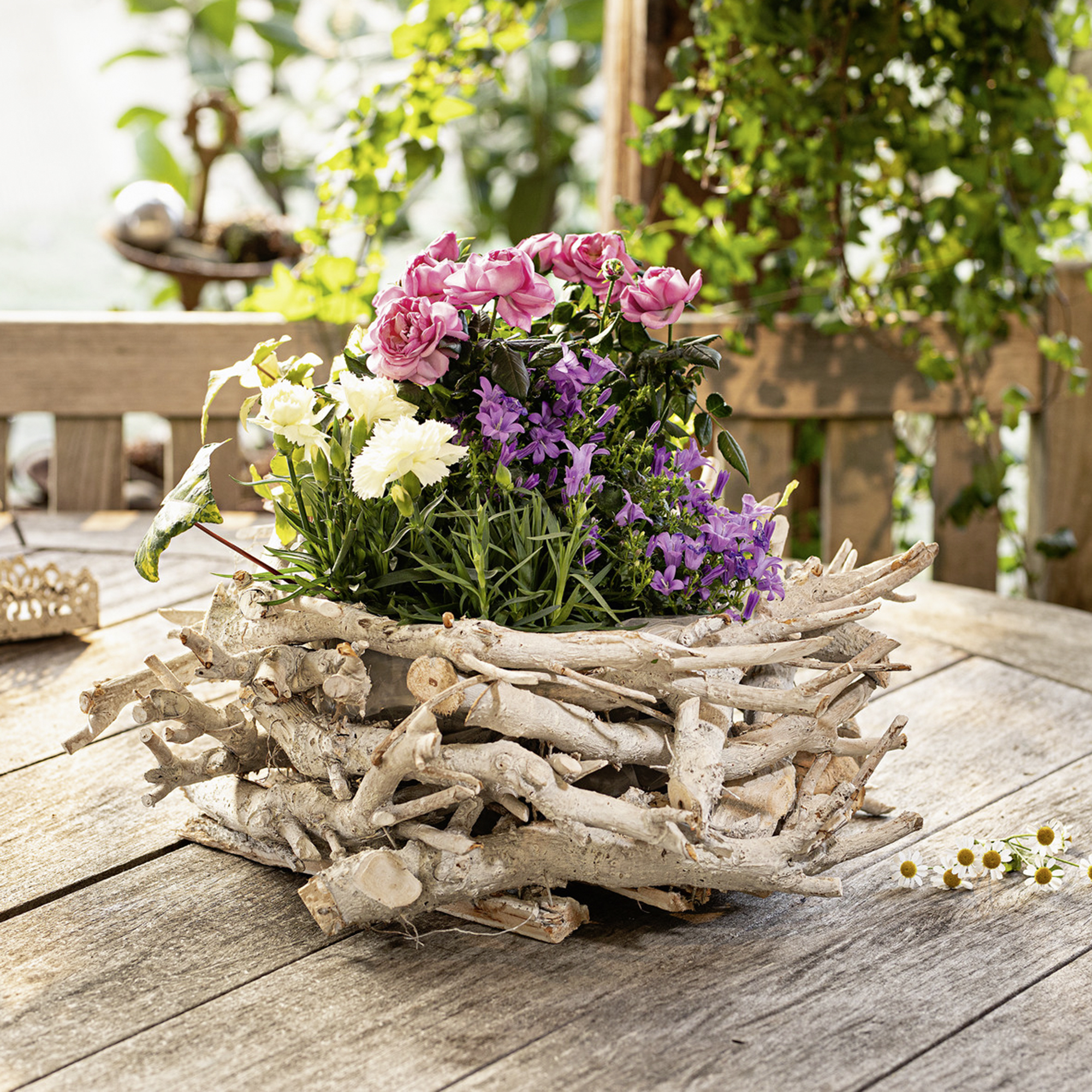 Acheter Jardinière "rustique"  dans la boutique en ligne de Frank Flechtwaren