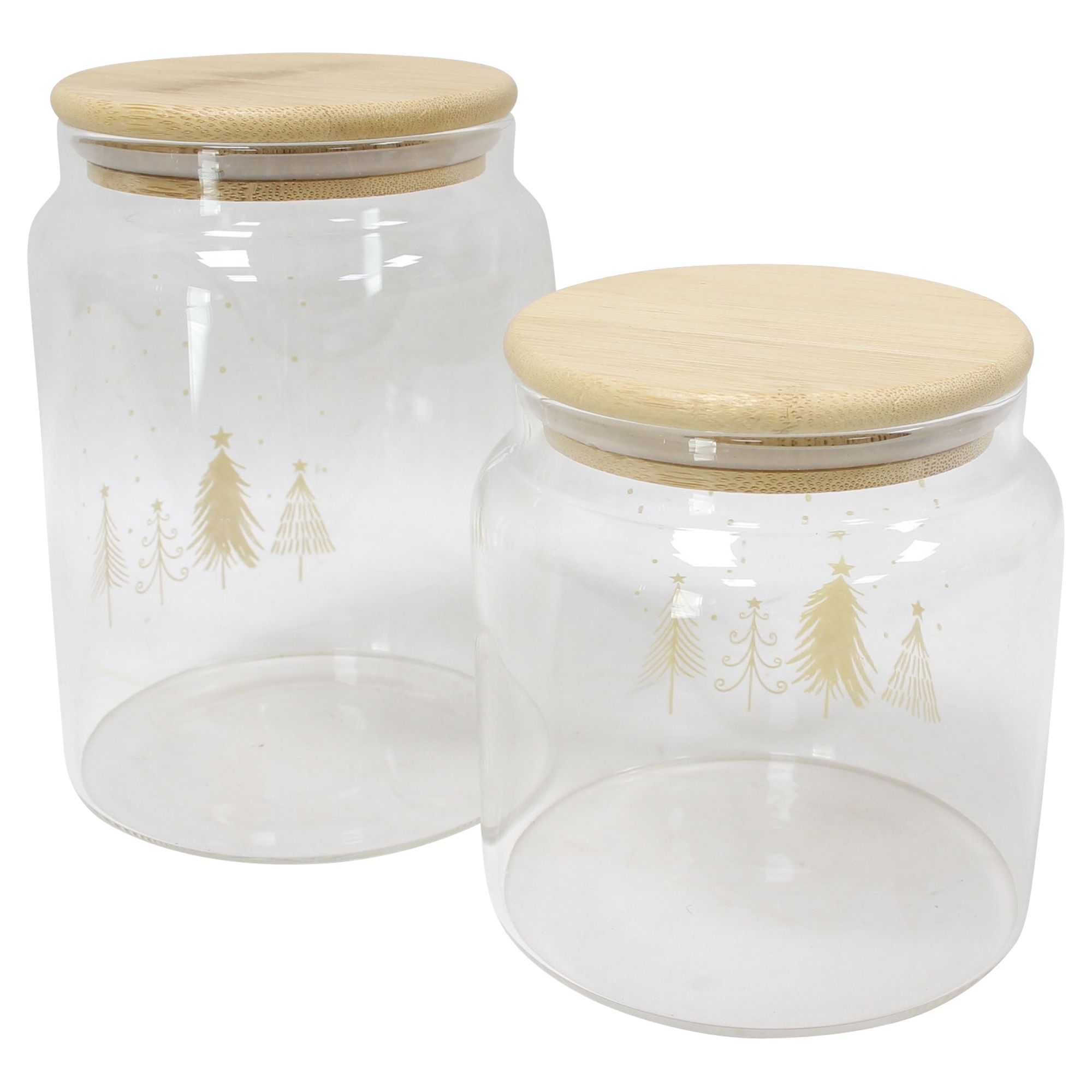 Acheter Bocaux de conservation « Forêt de Noël », lot de 2 dans la boutique en ligne de Frank Flechtwaren pour Coffrets cadeaux