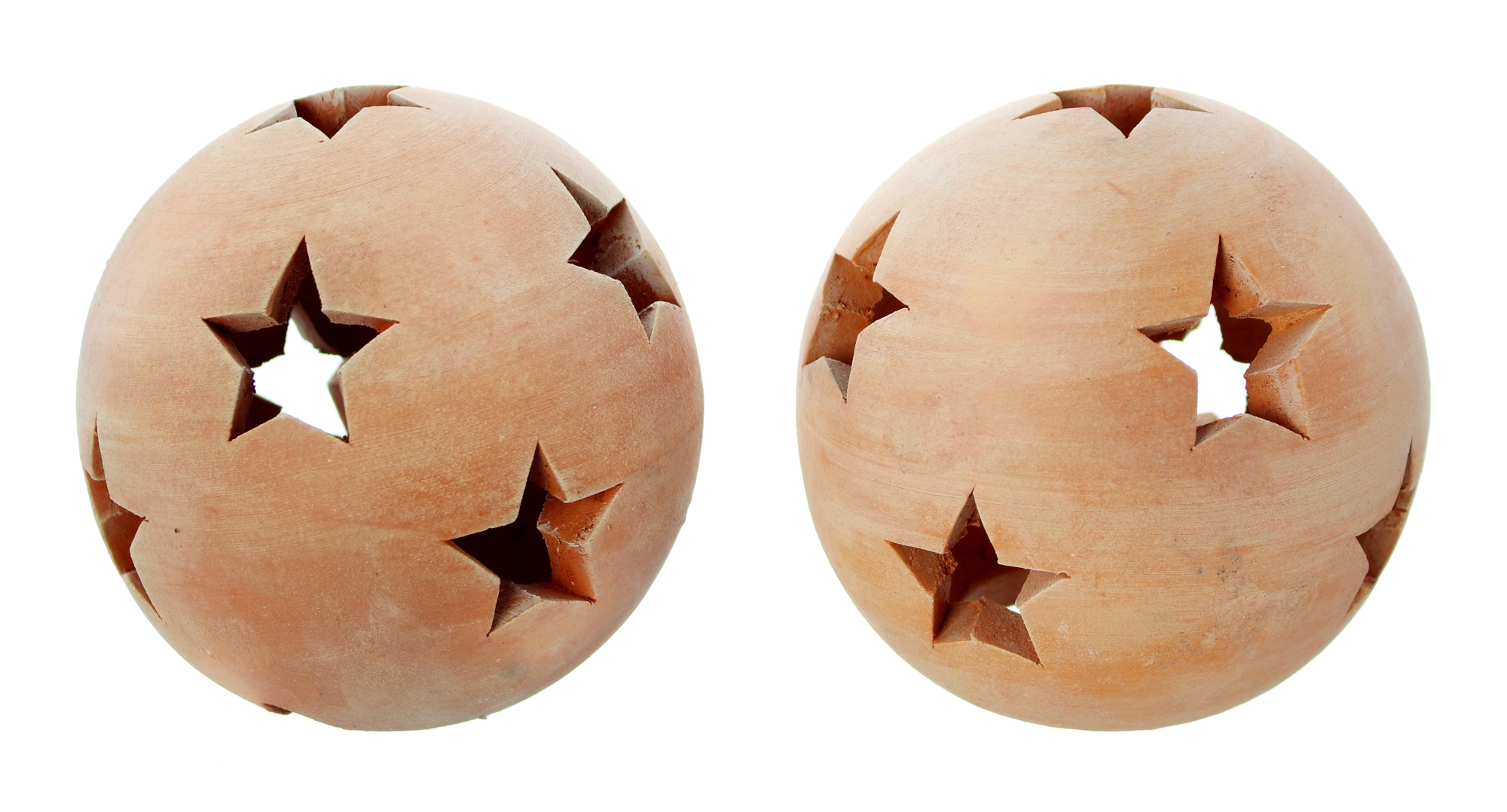 Acheter Lot de 2 petites boules "étoile"  dans la boutique en ligne de Frank Flechtwaren pour Pâques