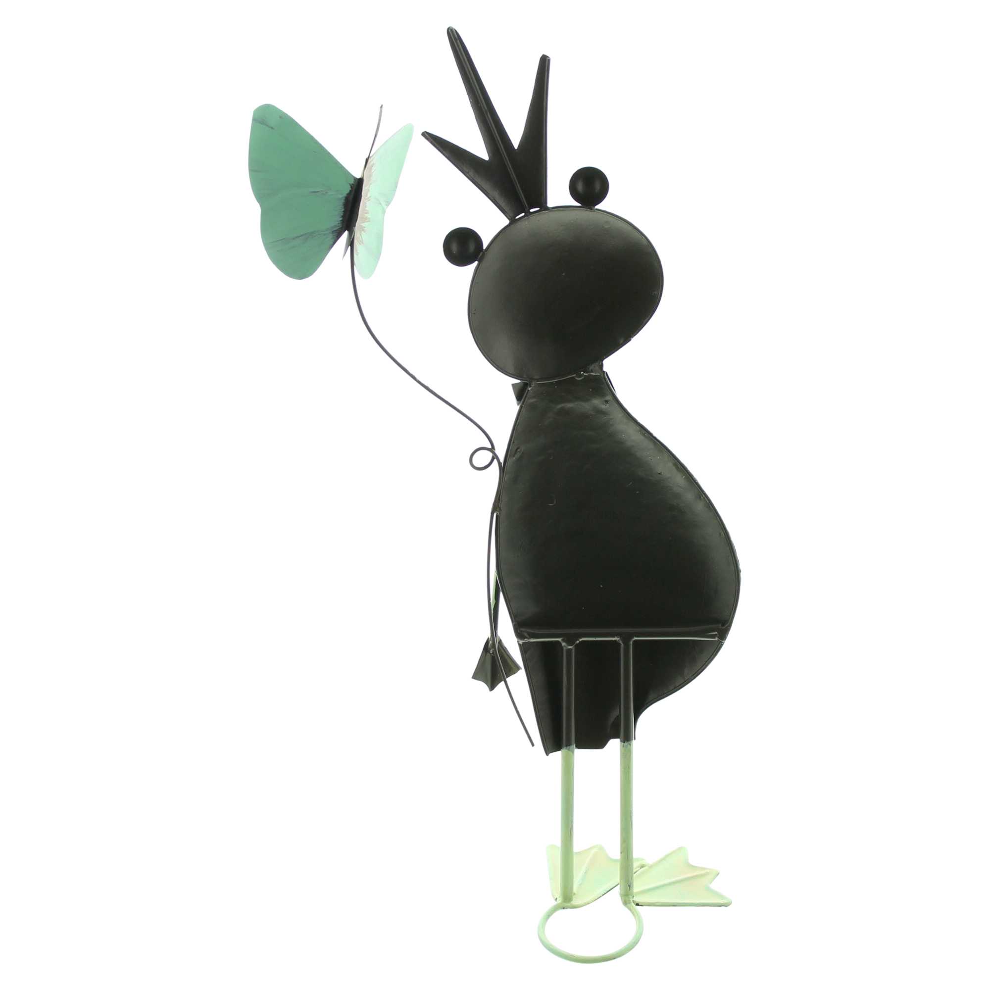Acheter Figurine "grenouille avec papillon"  dans la boutique en ligne de Frank Flechtwaren pour Figurines de jardin
