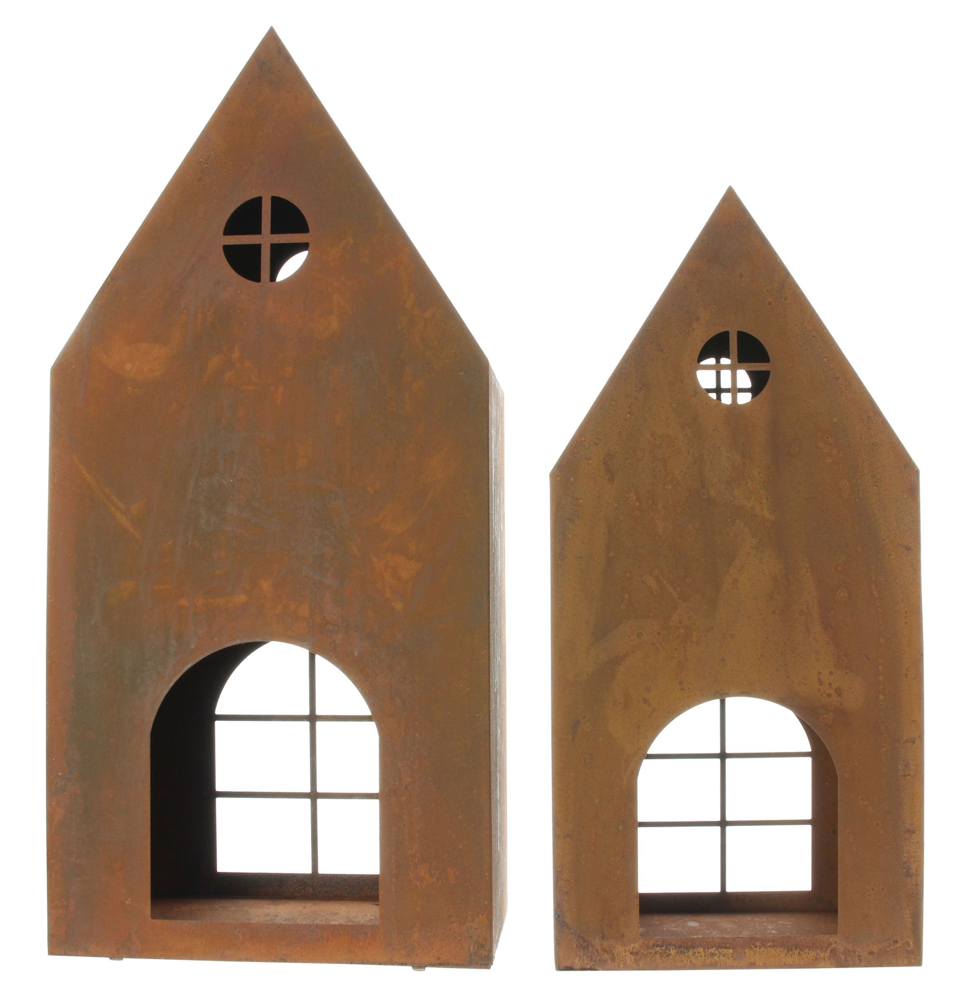 Acheter Lot de 2 maisons "rouille" dans la boutique en ligne de Frank Flechtwaren pour Pâques Acheter Lot de 2 maisons "rouille" dans la boutique en ligne de Frank Flechtwaren pour Pâques