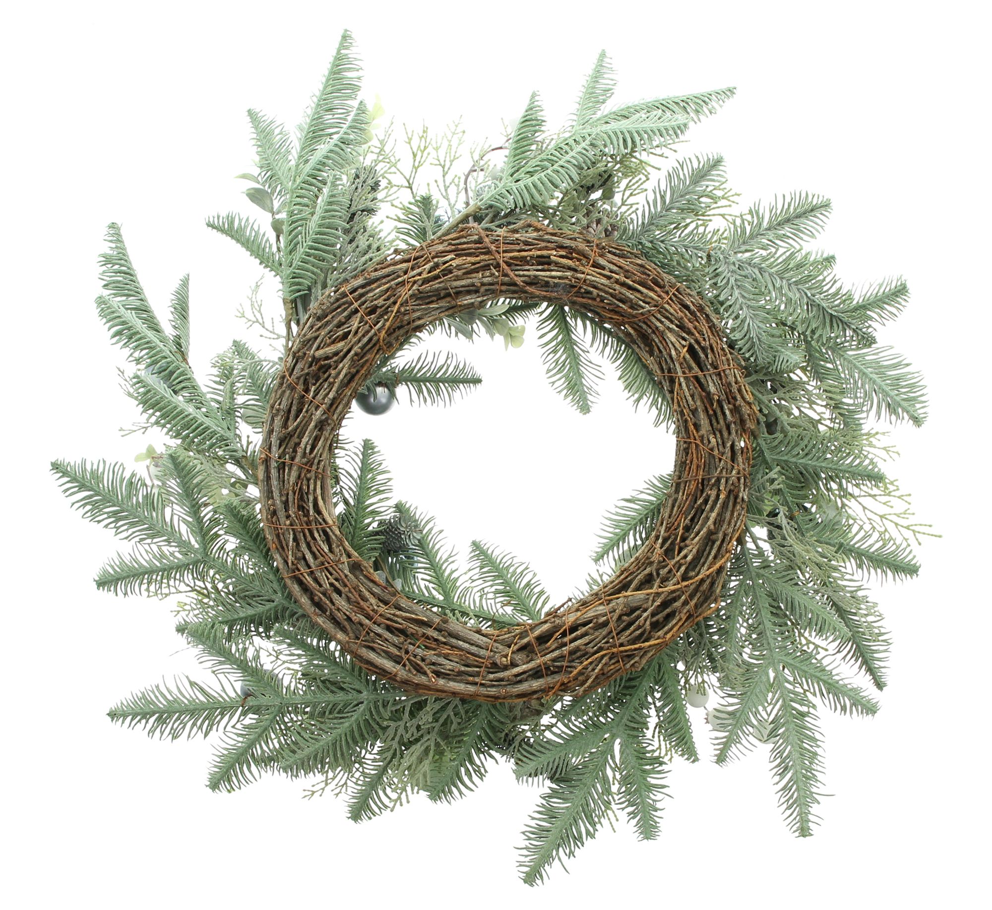 Acheter Couronne "magie d'hiver"  dans la boutique en ligne de Frank Flechtwaren pour Couronnes de Noël