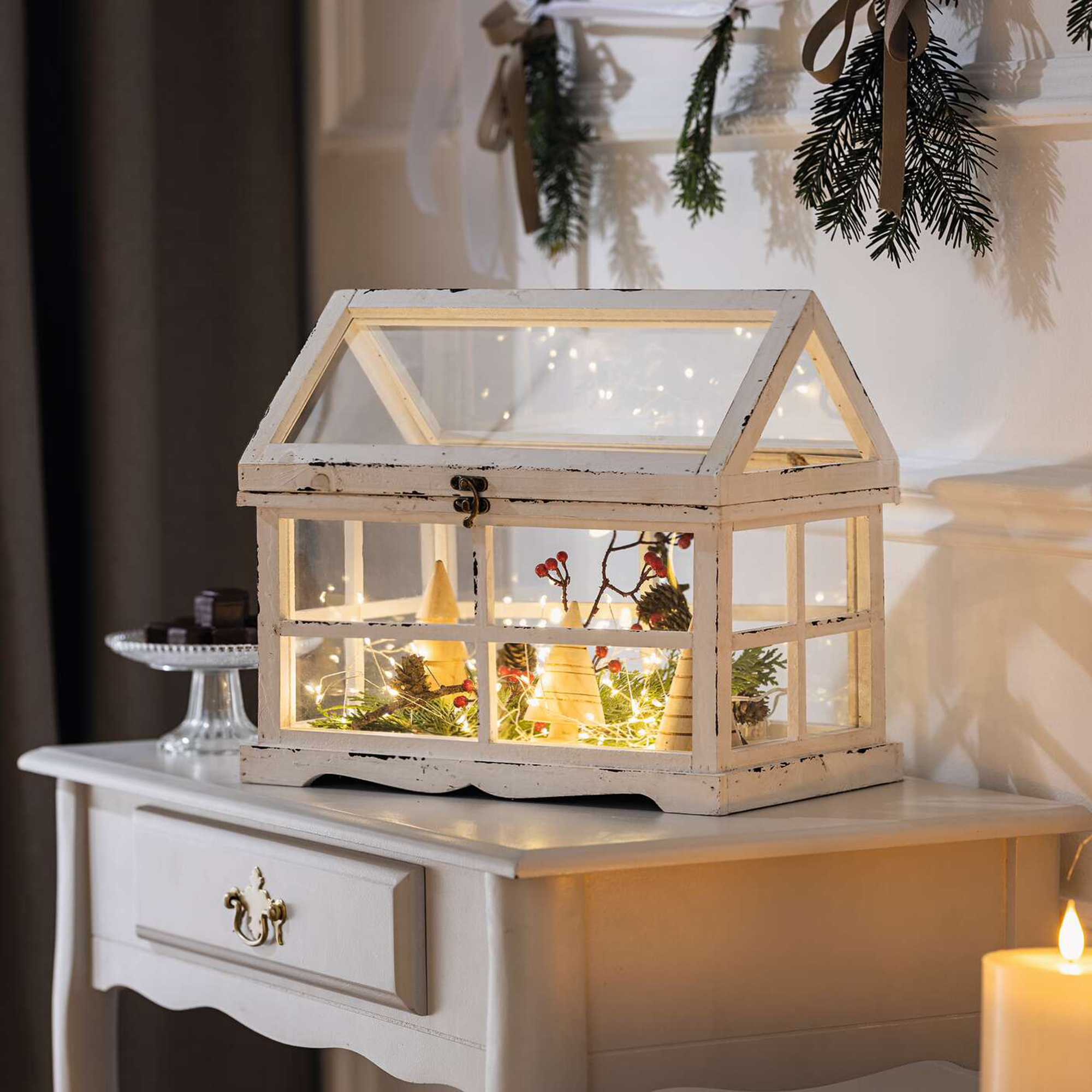 Acheter Serre "Shabby"  dans la boutique en ligne de Frank Flechtwaren