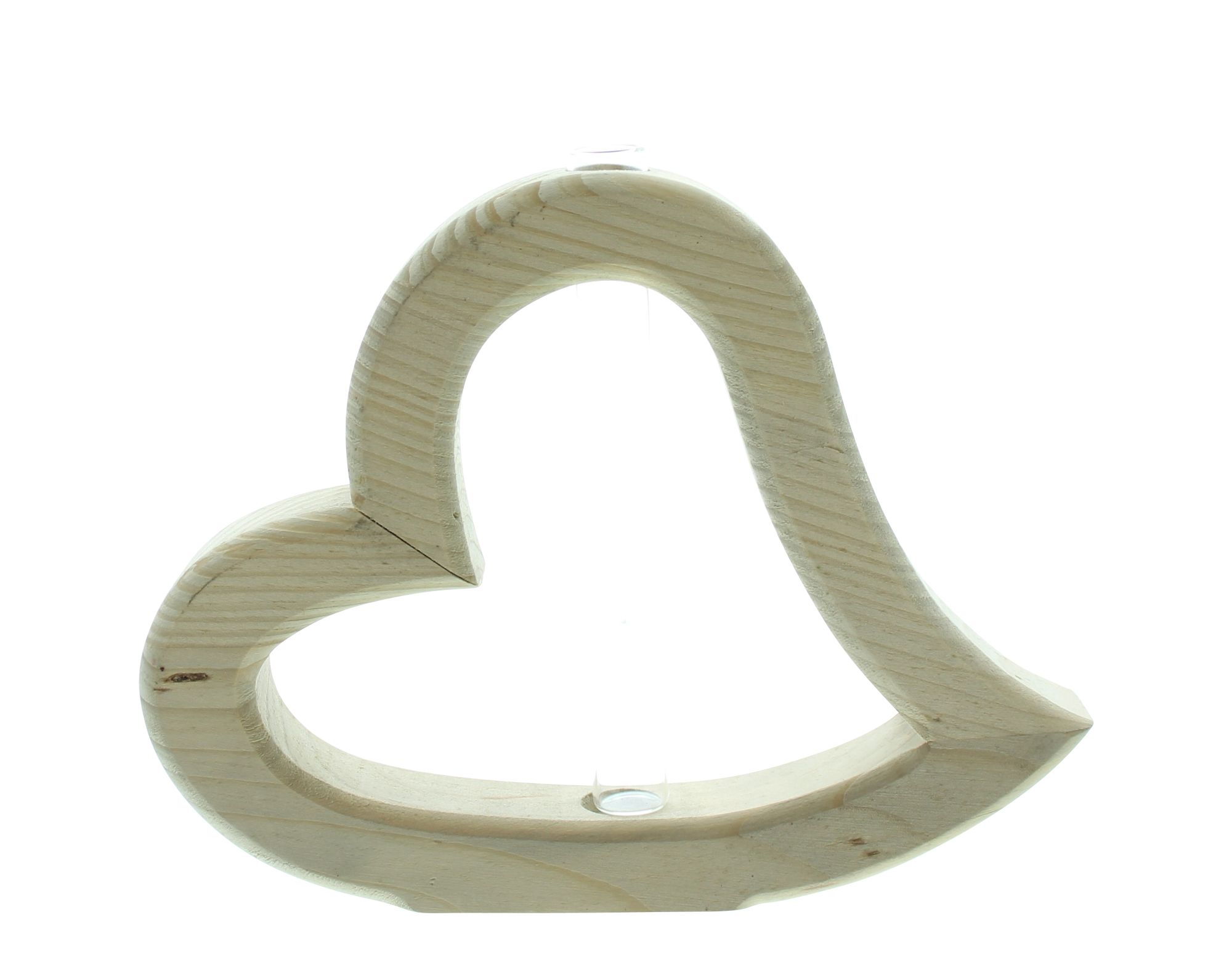 Acheter Cœur en bois "petit vase"  dans la boutique en ligne de Frank Flechtwaren pour Vases