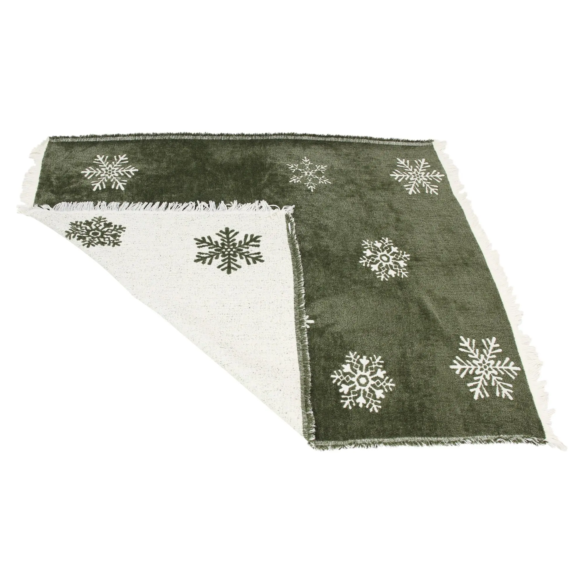 Acheter Couverture douillette « Flocons de neige »  dans la boutique en ligne de Frank Flechtwaren pour Couvertures douillettes de Noël