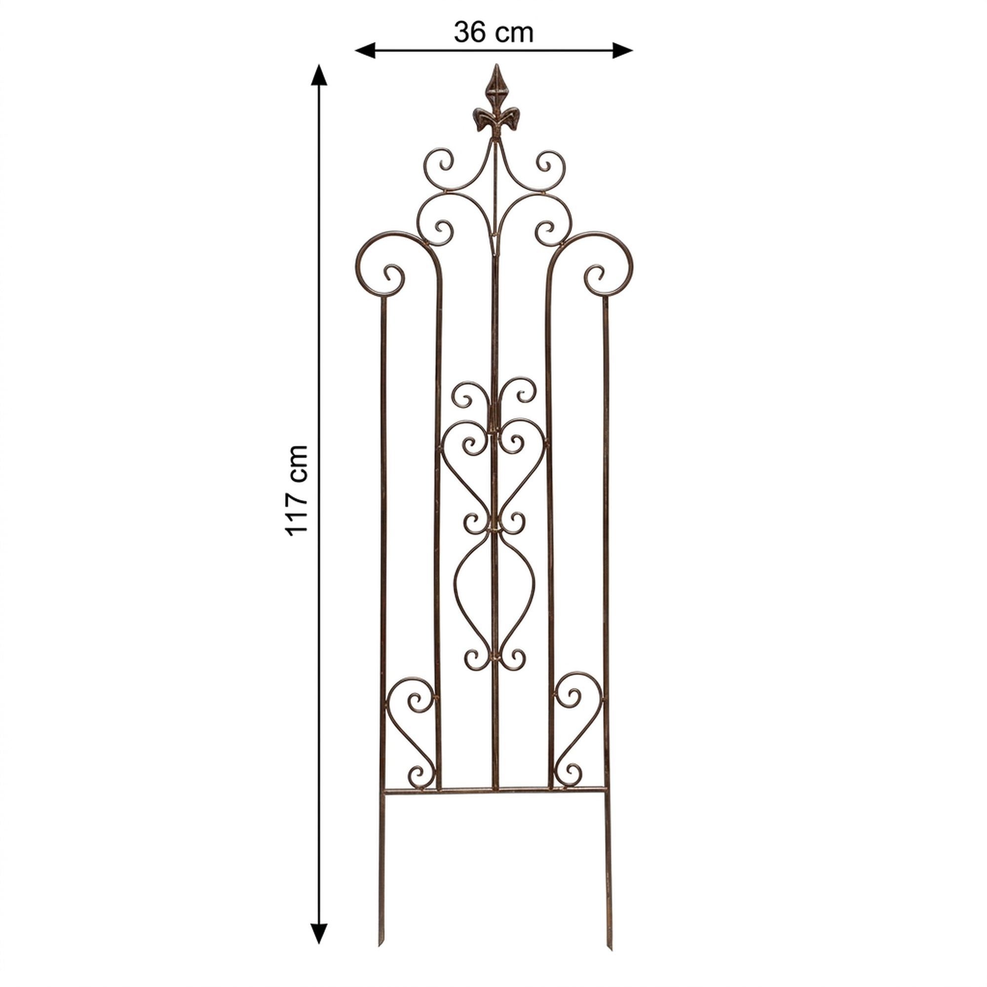 Acheter Treillage "fleur de lys"  dans la boutique en ligne de Frank Flechtwaren pour Aménagement de parterres