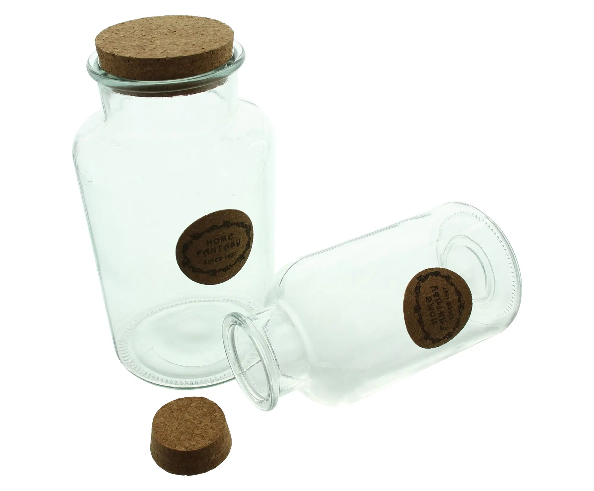 Acheter Lot de 2 bocaux à provisions "fantaisie"  dans la boutique en ligne de Frank Flechtwaren pour Cuisine