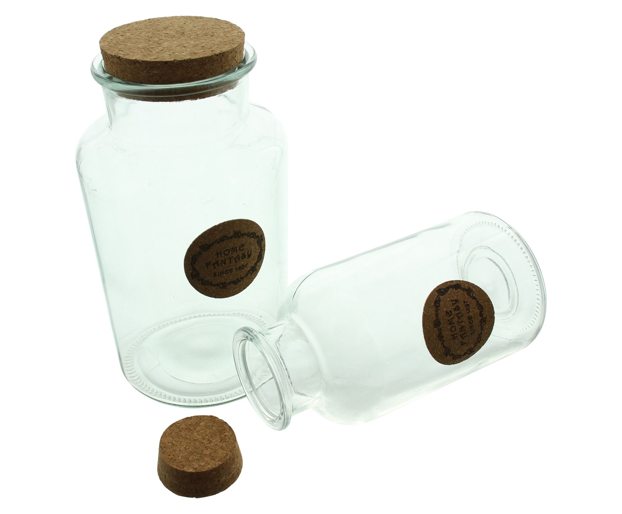 Acheter Lot de 2 bocaux à provisions "fantaisie" dans la boutique en ligne de Frank Flechtwaren pour Cuisine Acheter Lot de 2 bocaux à provisions "fantaisie" dans la boutique en ligne de Frank Flechtwaren pour Cuisine