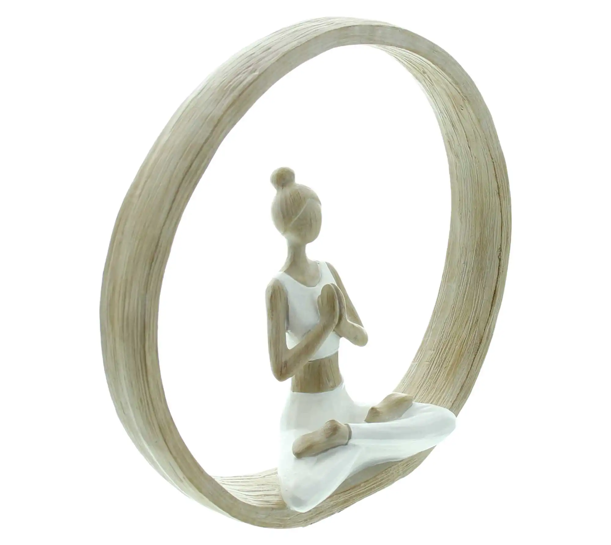 Acheter Anneau décoratif "méditation"  dans la boutique en ligne de Frank Flechtwaren pour Figurines décoratives