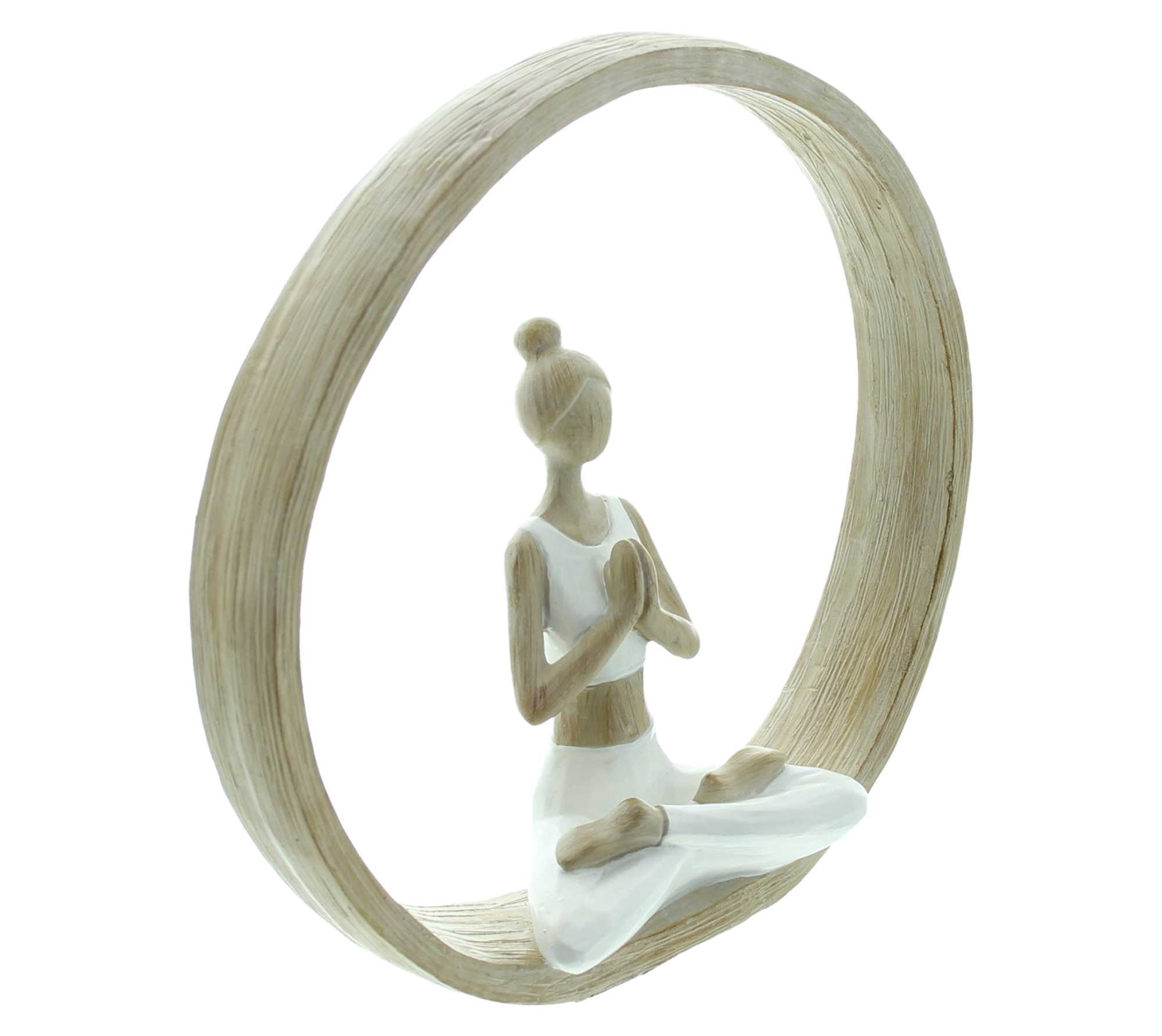 Acheter Anneau décoratif "méditation"  dans la boutique en ligne de Frank Flechtwaren pour Figurines décoratives