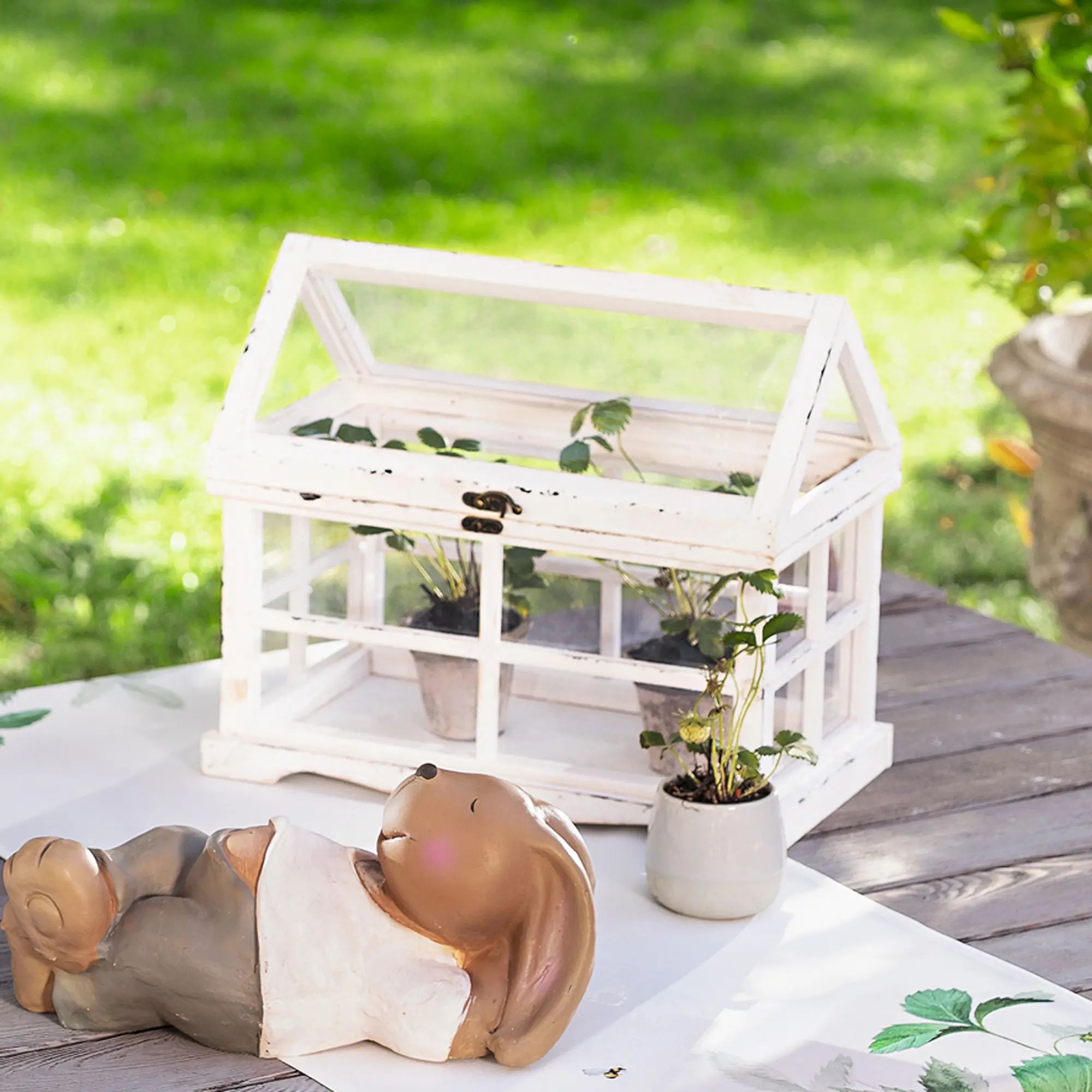 Acheter Serre "Shabby"  dans la boutique en ligne de Frank Flechtwaren pour Pâques