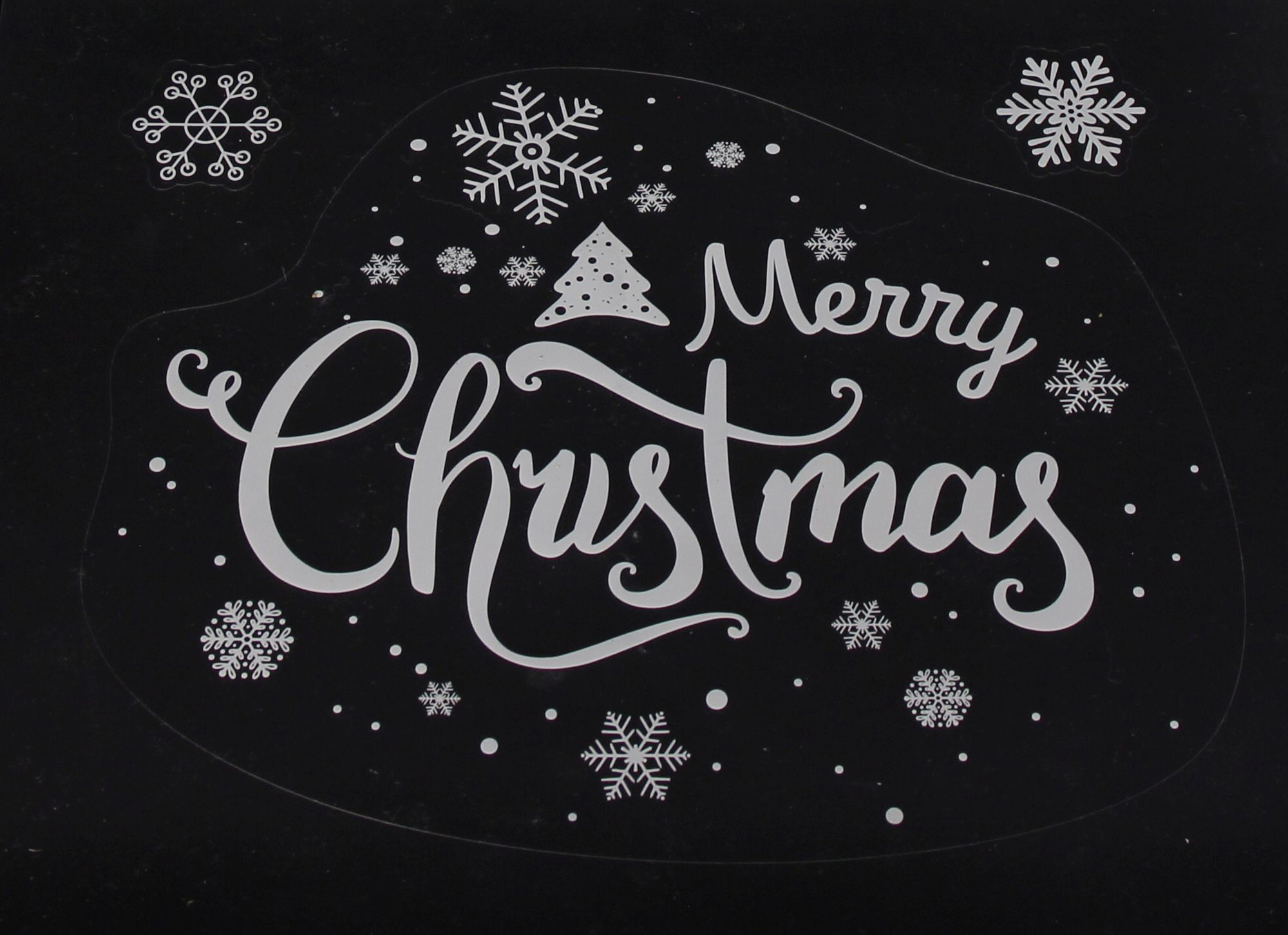 Acheter Sticker pour fenêtres "Merry Christmas", 33 pcs  dans la boutique en ligne de Frank Flechtwaren pour Noël