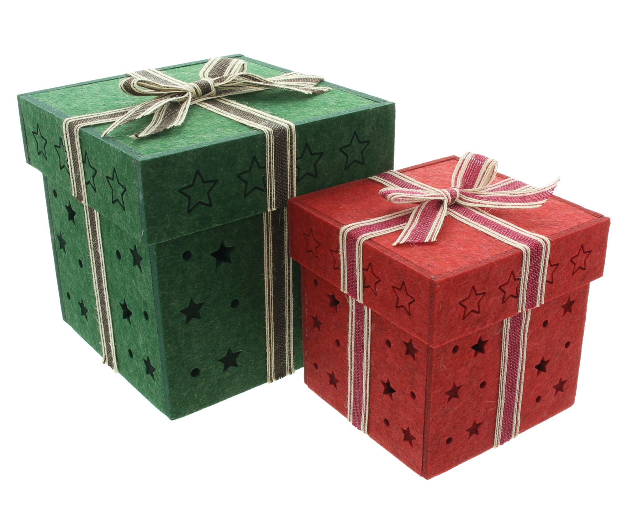 Acheter Coffret cadeau « Nœud », lot de 2 dans la boutique en ligne de Frank Flechtwaren pour Coffrets cadeaux