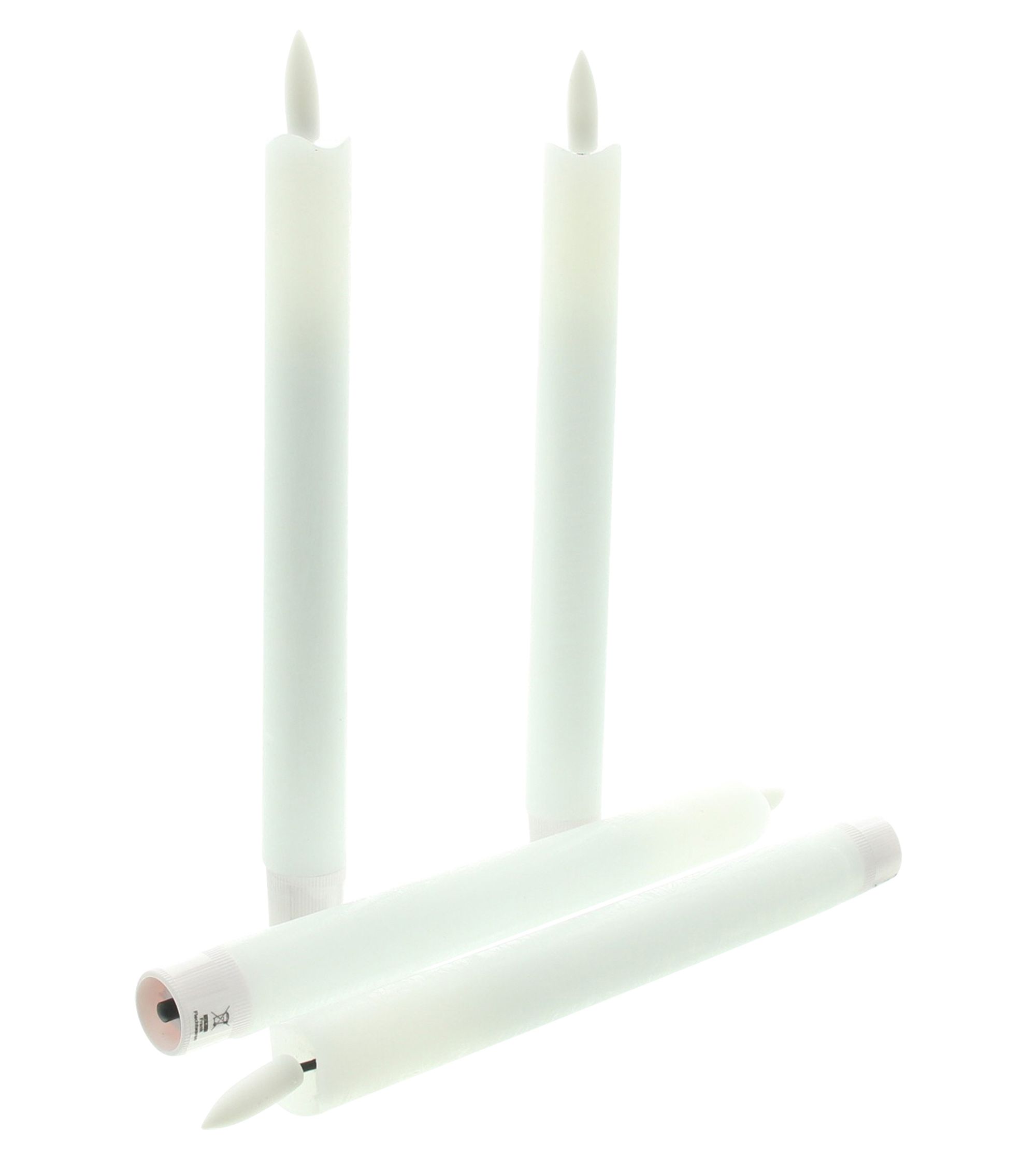 Acheter Lot de 4 bougies tiges "classique"  dans la boutique en ligne de Frank Flechtwaren pour Bougies &amp; LEDs