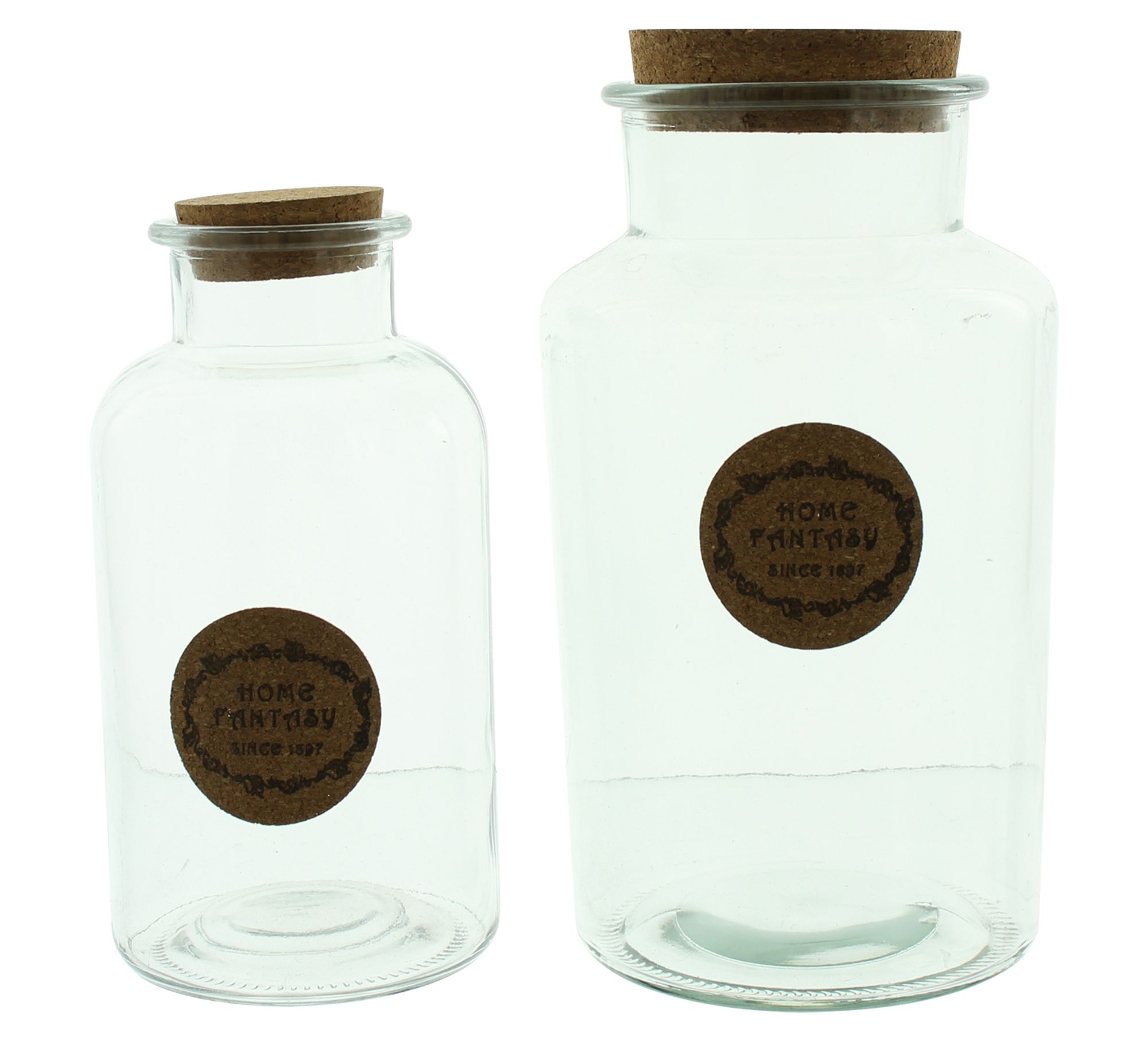 Acheter Lot de 2 bocaux à provisions "fantaisie" dans la boutique en ligne de Frank Flechtwaren pour Cuisine Acheter Lot de 2 bocaux à provisions "fantaisie" dans la boutique en ligne de Frank Flechtwaren pour Cuisine