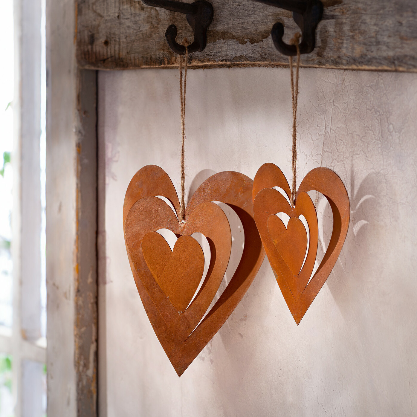 Acheter Lot de 2 suspensions "amour"  dans la boutique en ligne de Frank Flechtwaren
