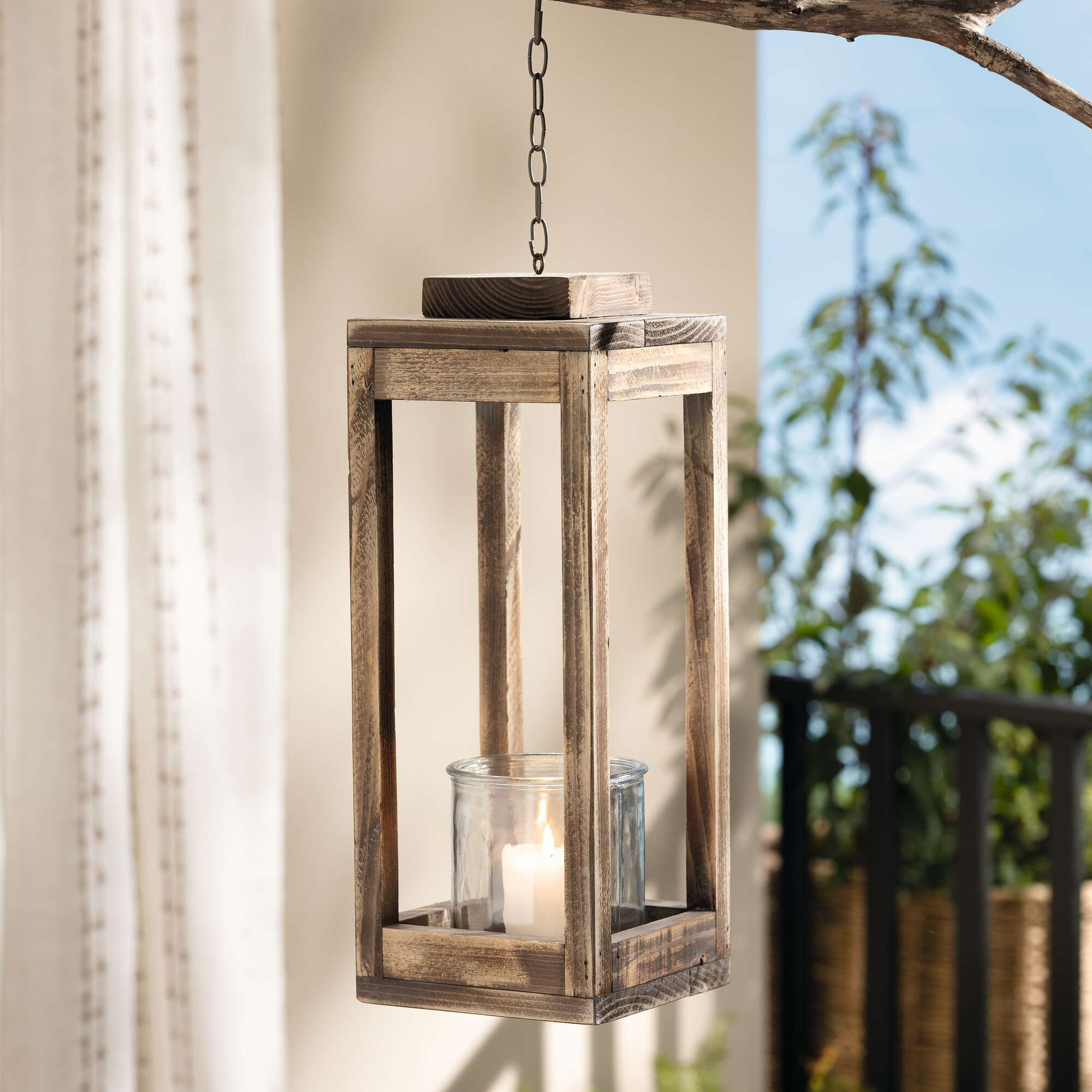 Acheter Lanterne "Shabby-Chic"  dans la boutique en ligne de Frank Flechtwaren