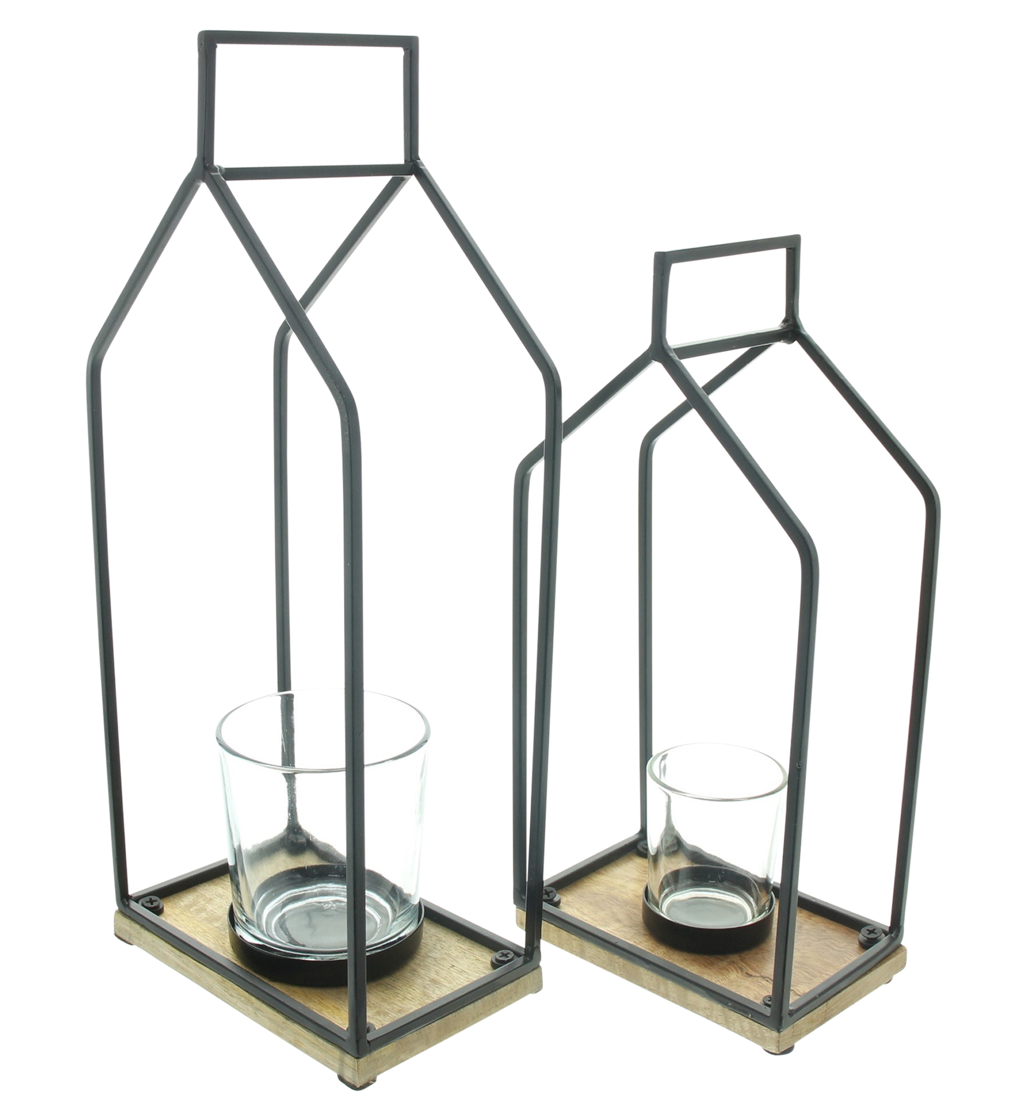 Acheter Lot de 2 lumignons "maison"  dans la boutique en ligne de Frank Flechtwaren pour Nouvel arrivage