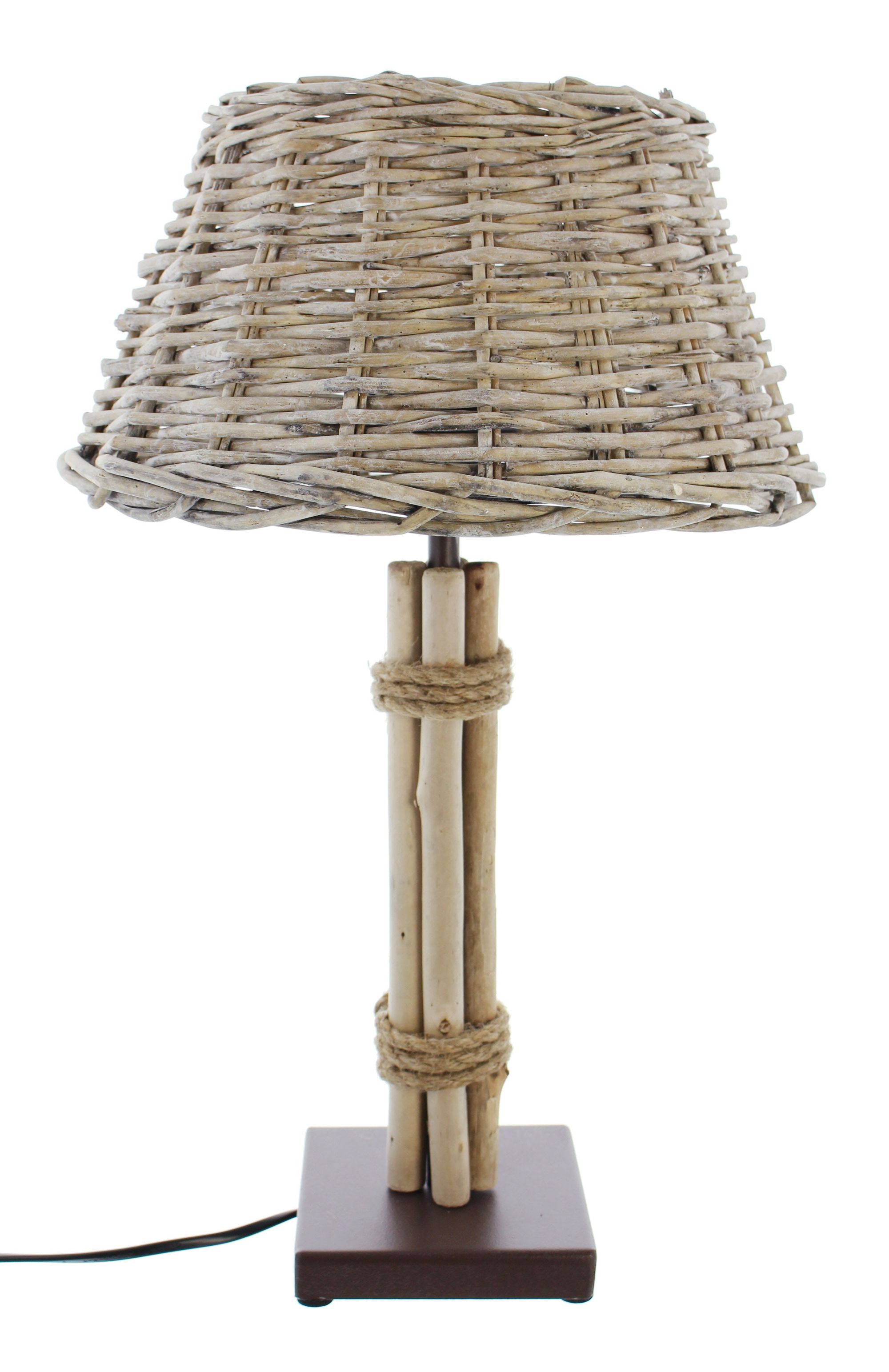 Acheter Lampe de table "charme"  dans la boutique en ligne de Frank Flechtwaren pour Noël