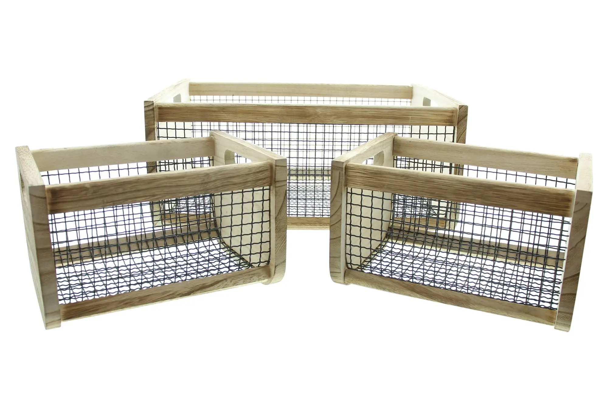 Acheter Lot de 3 caisses "tendance"  dans la boutique en ligne de Frank Flechtwaren pour Cuisine