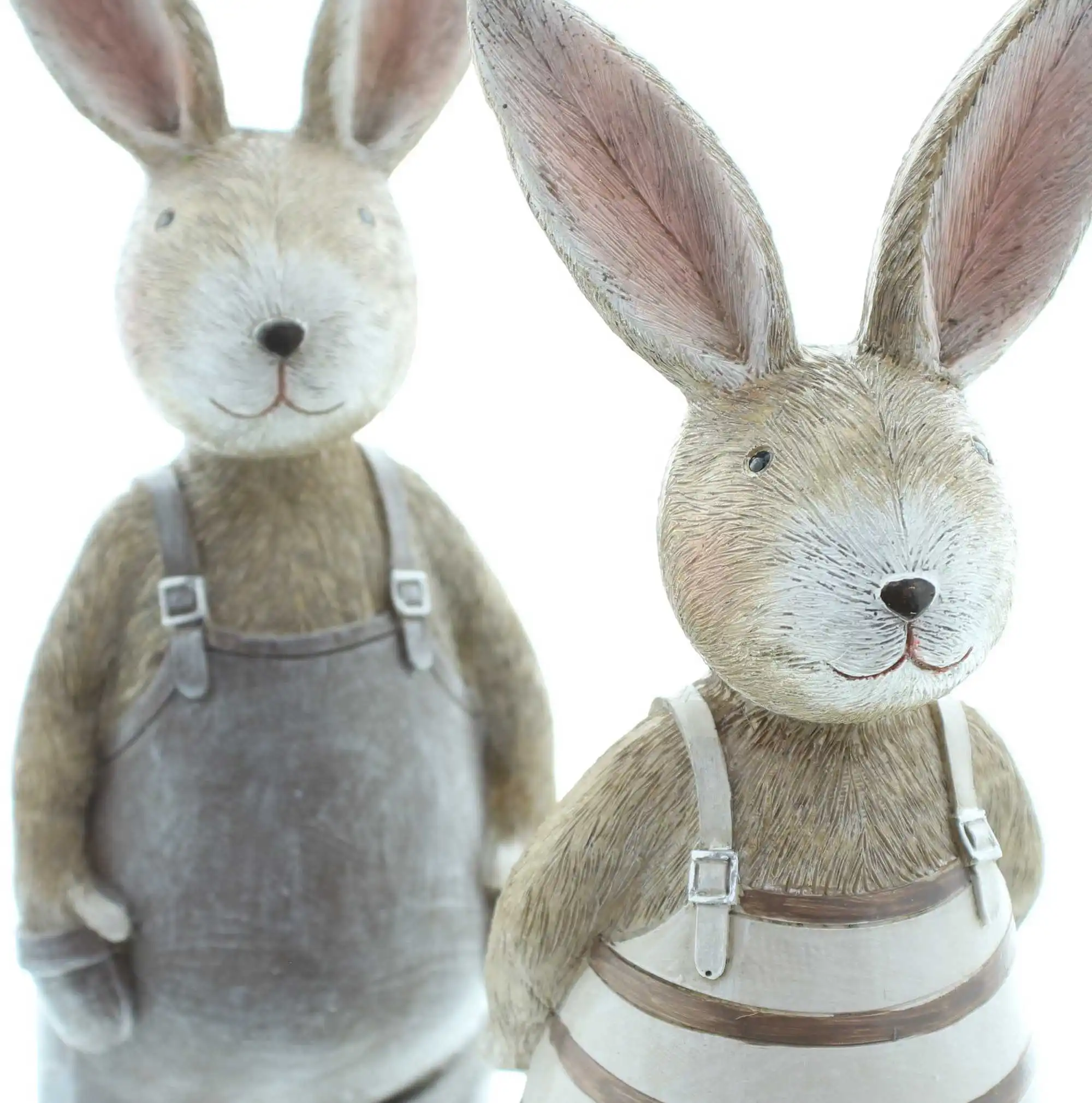 Acheter Lot de 2 lapins "Lio &amp; Mia"  dans la boutique en ligne de Frank Flechtwaren pour Lapin &amp; co