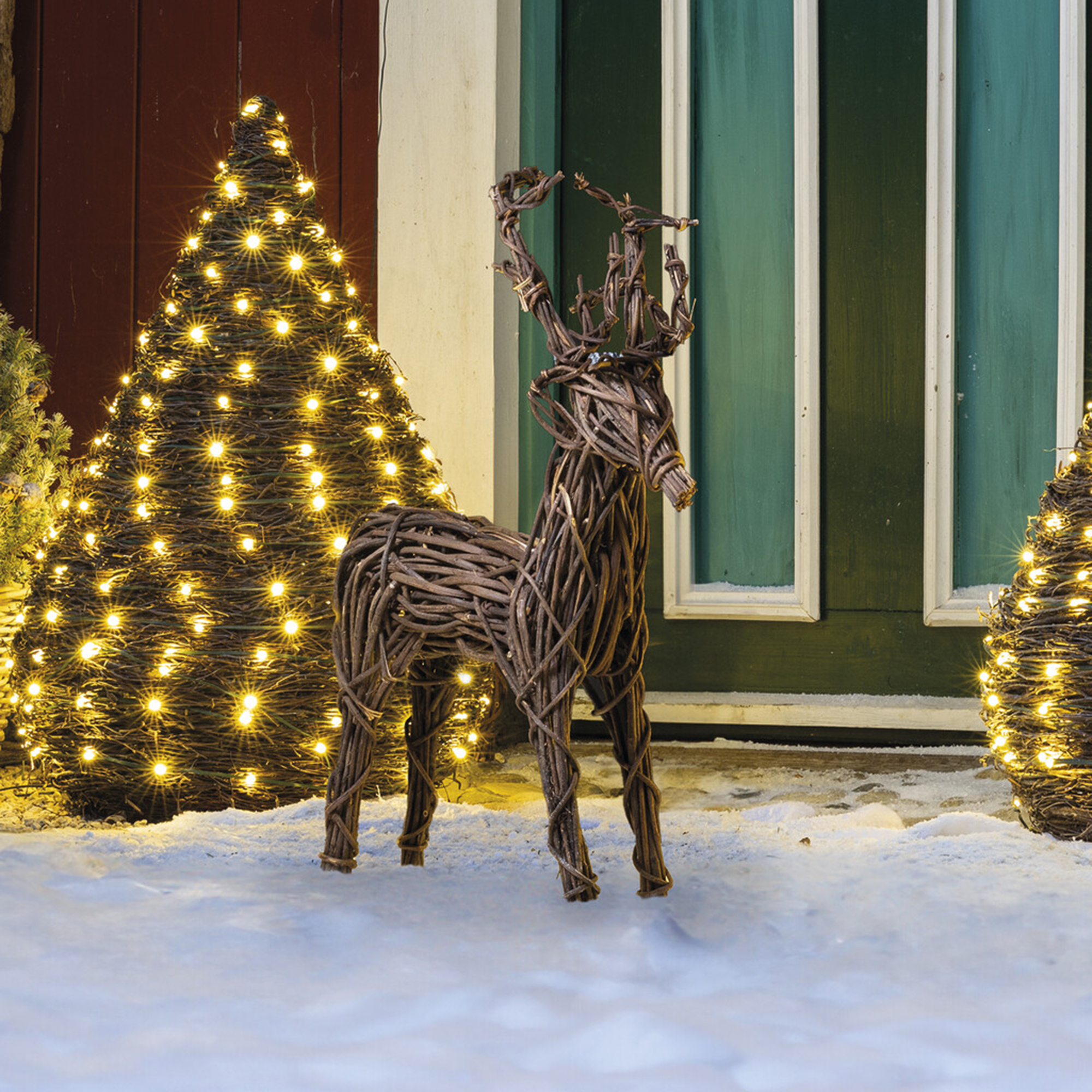 Acheter Figurine "renne"  dans la boutique en ligne de Frank Flechtwaren