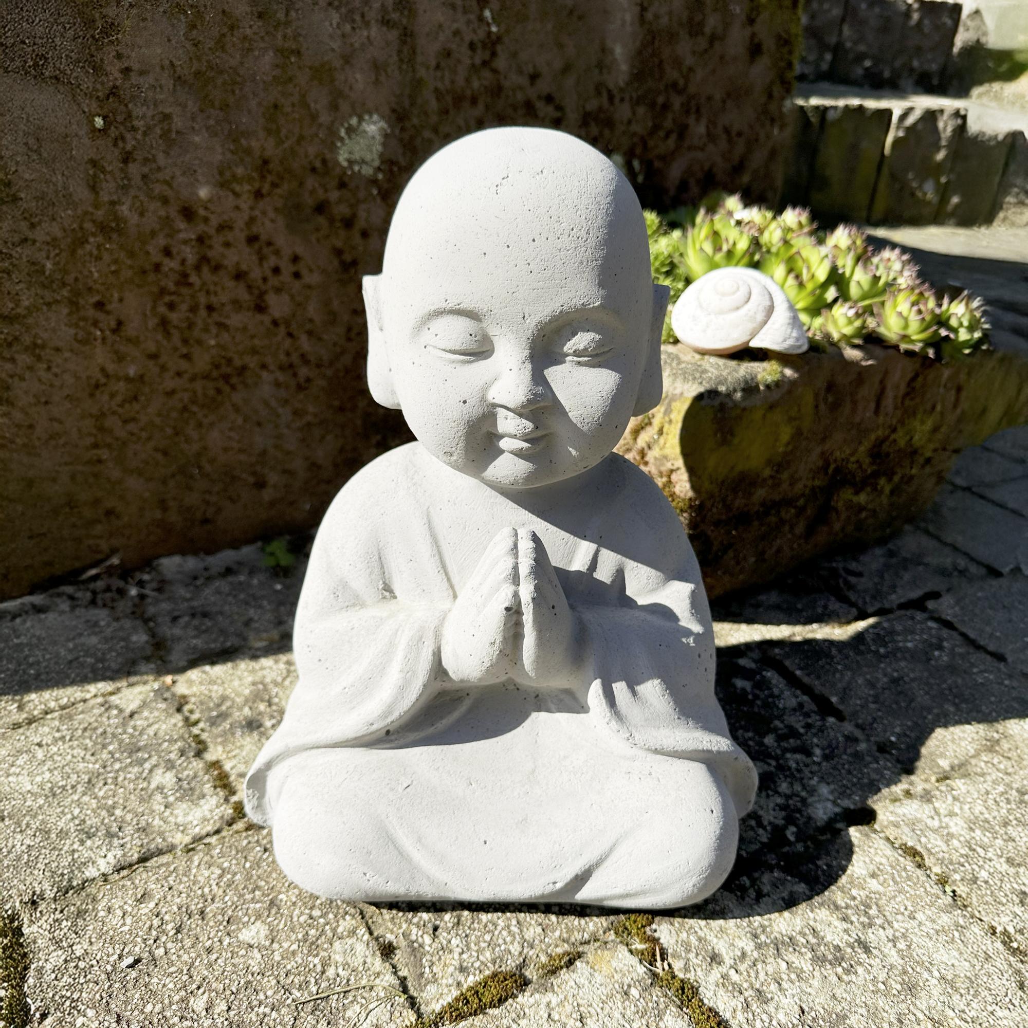 Acheter Figurine décorative "moine"  dans la boutique en ligne de Frank Flechtwaren