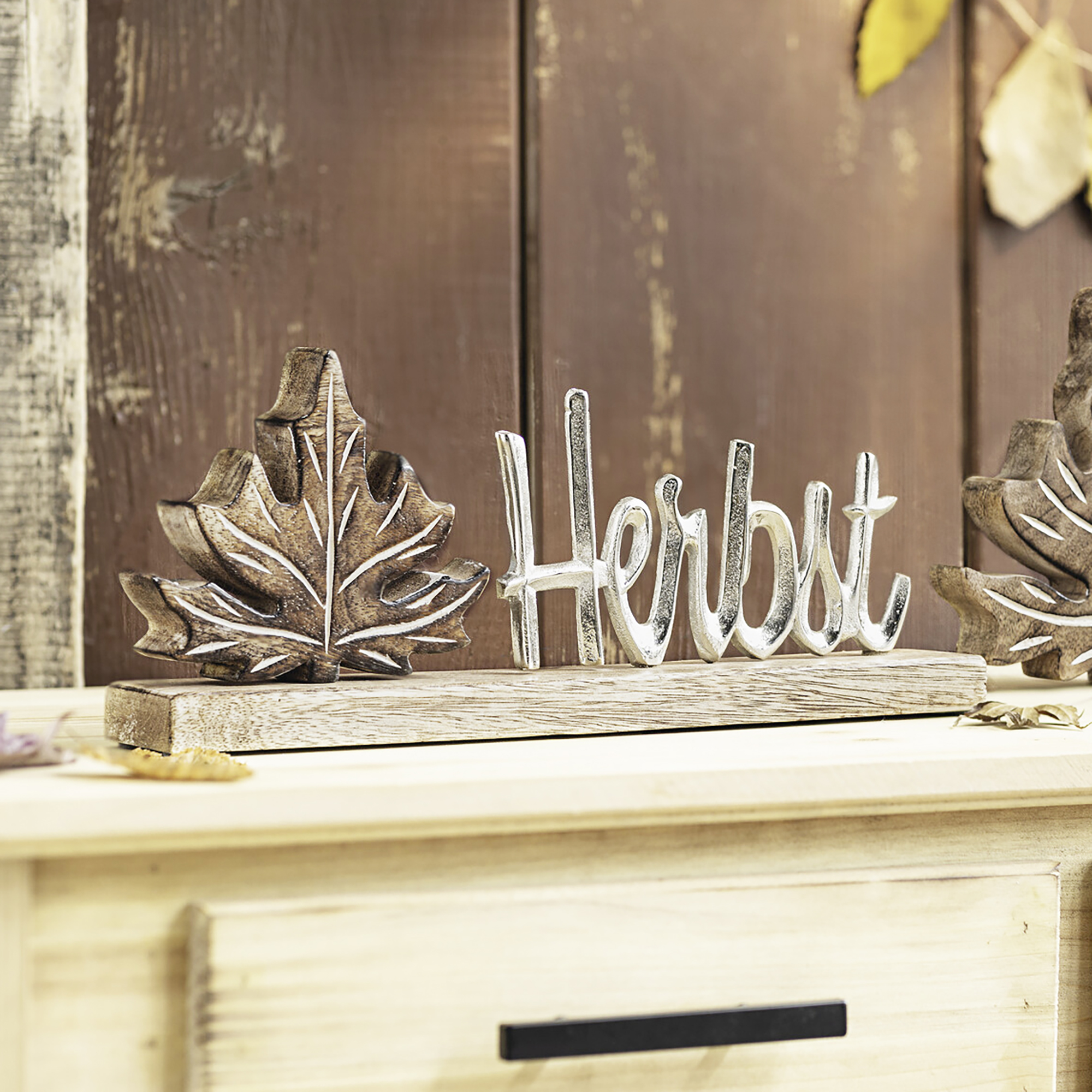 Acheter Lettrage "Herbst"  dans la boutique en ligne de Frank Flechtwaren