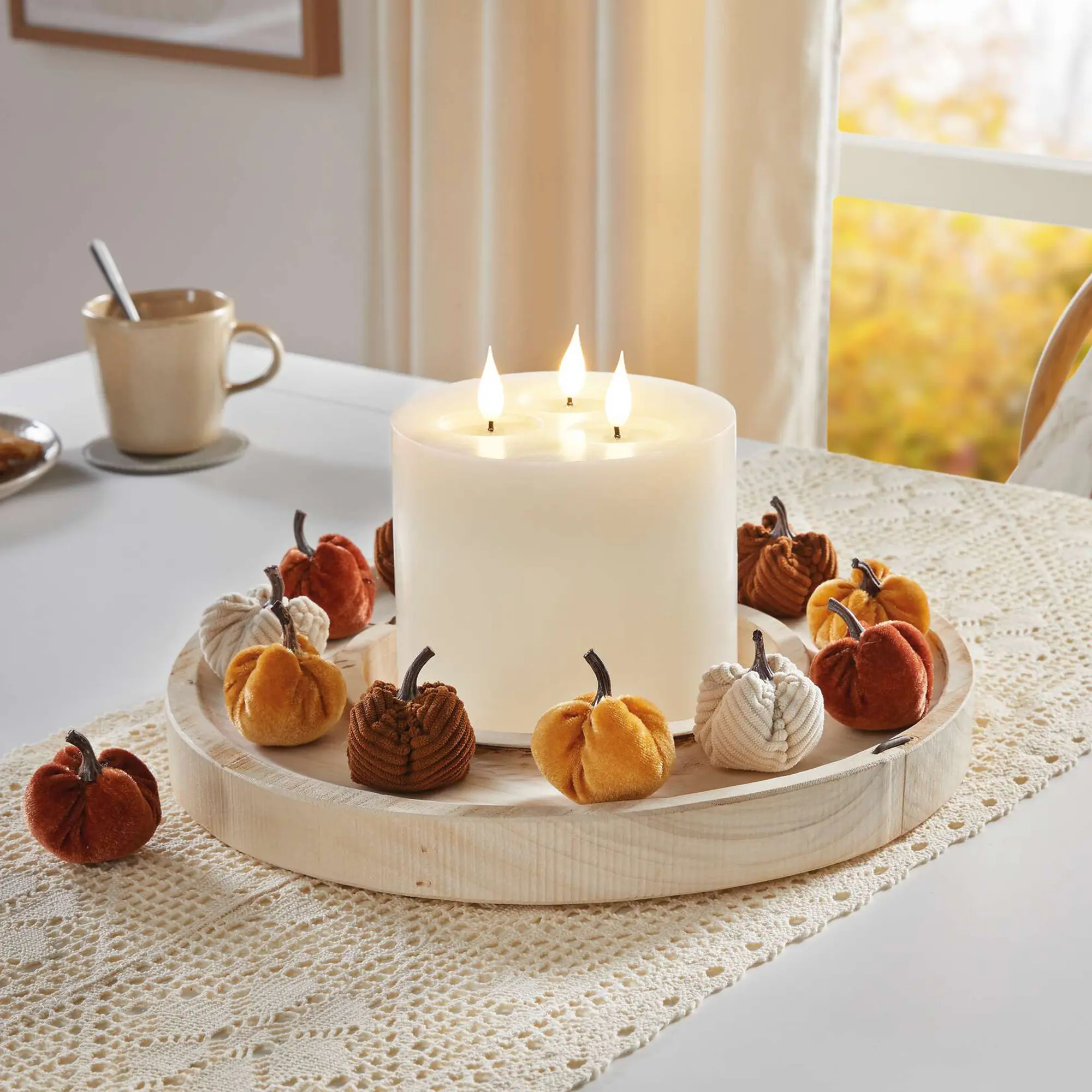 Acheter Lot de 12 citrouilles "petit"  dans la boutique en ligne de Frank Flechtwaren
