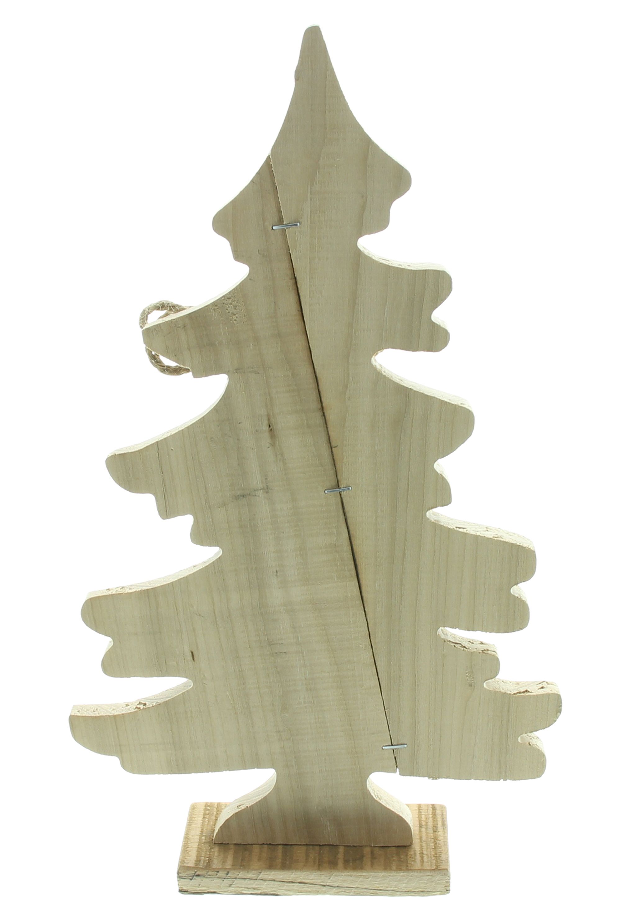 Acheter Décoration en bois "Branded Tree"  dans la boutique en ligne de Frank Flechtwaren pour Sapins