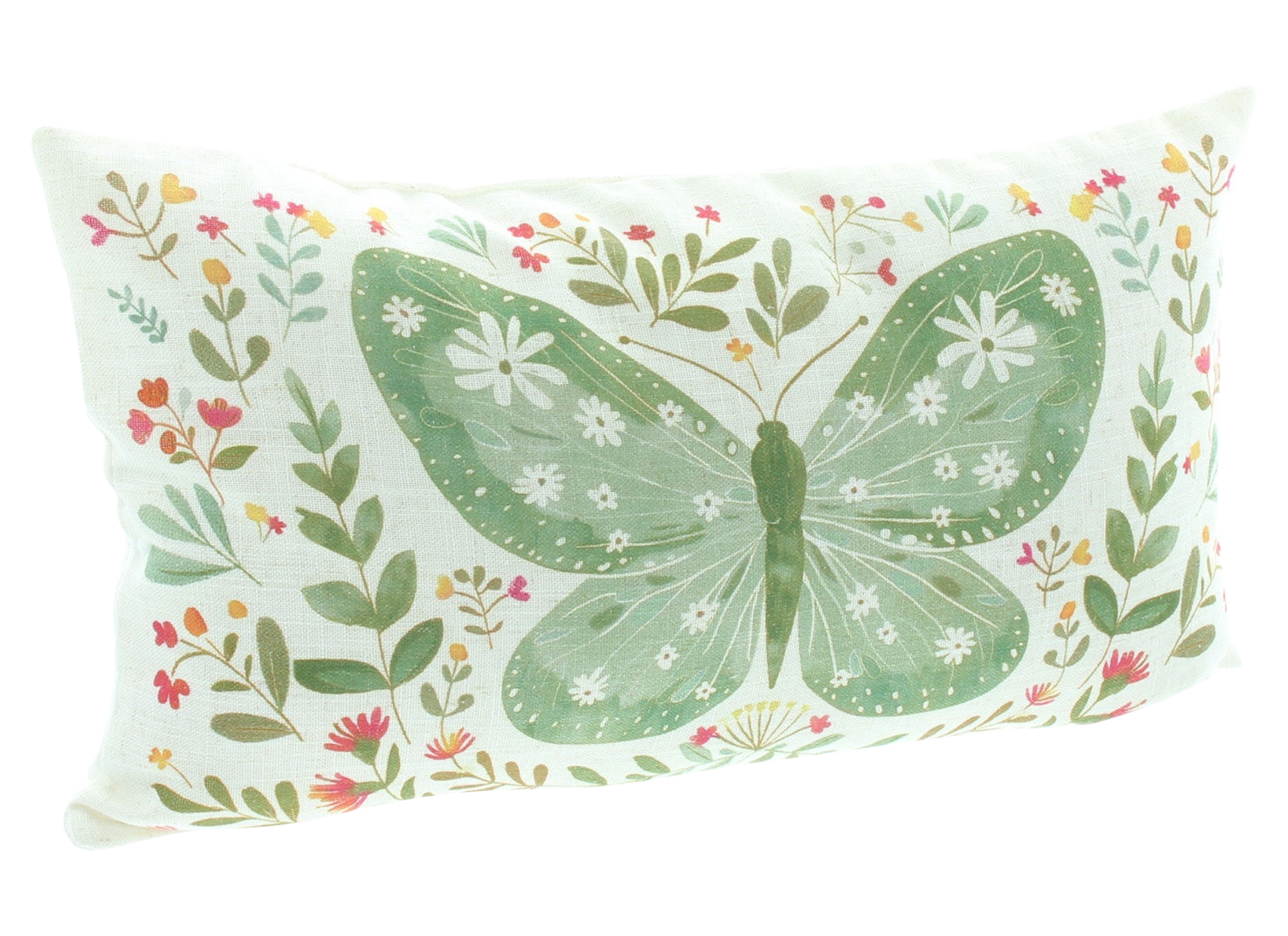 Acheter Housse de coussin "papillon fleuri"  dans la boutique en ligne de Frank Flechtwaren pour Nouvel arrivage
