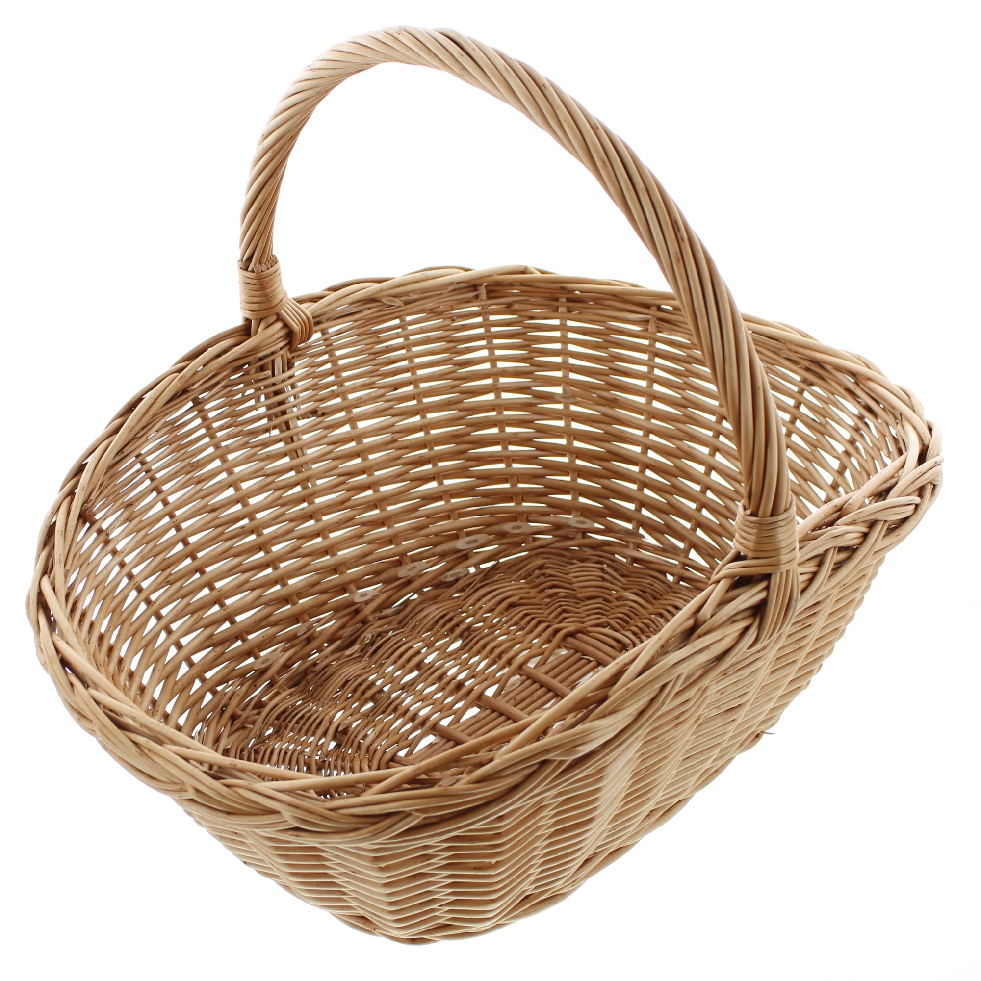 Acheter Panier à course "blanchis"  dans la boutique en ligne de Frank Flechtwaren pour Paniers à provisions