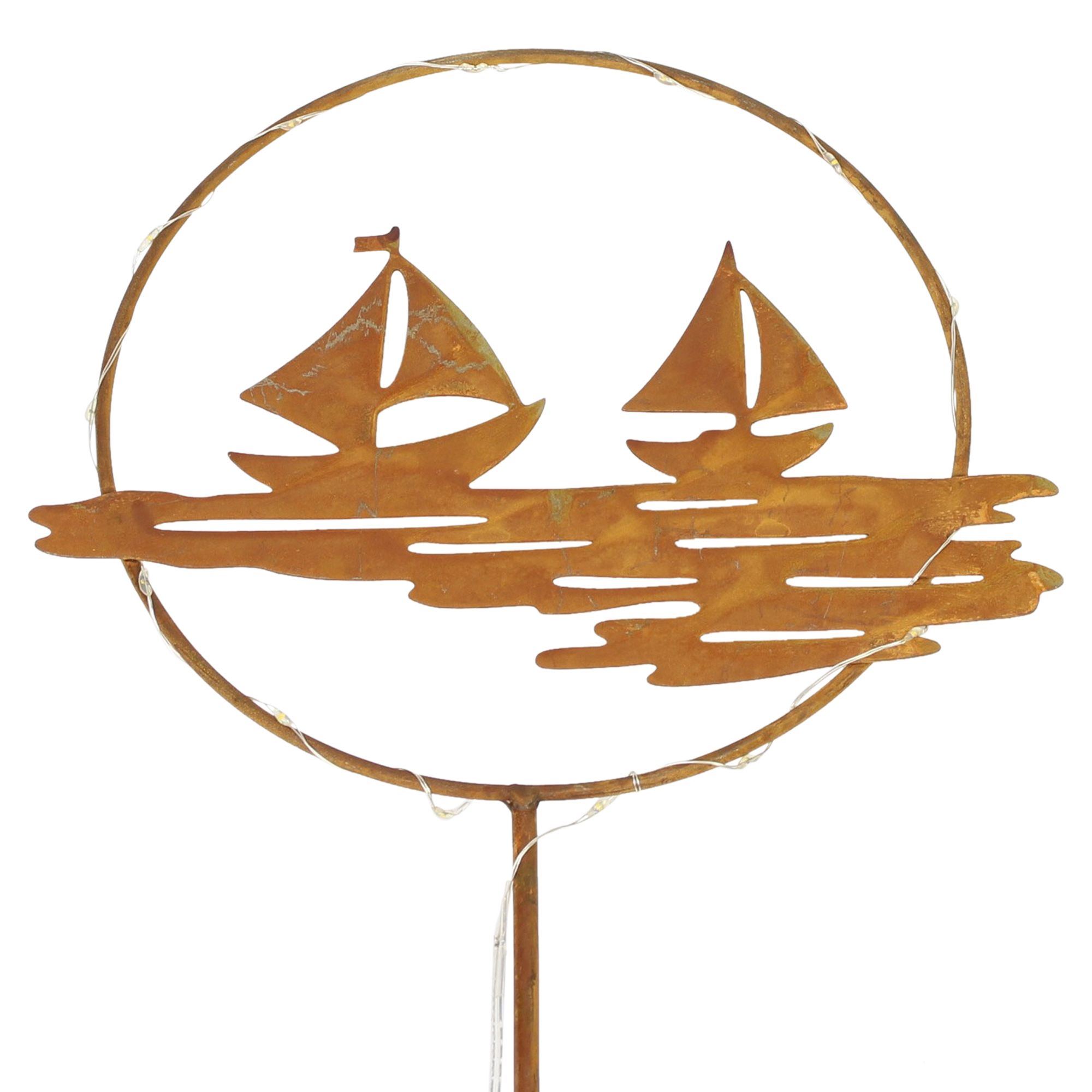 Acheter Pic LED "bateaux à voile"  dans la boutique en ligne de Frank Flechtwaren pour Luminaires de jardin