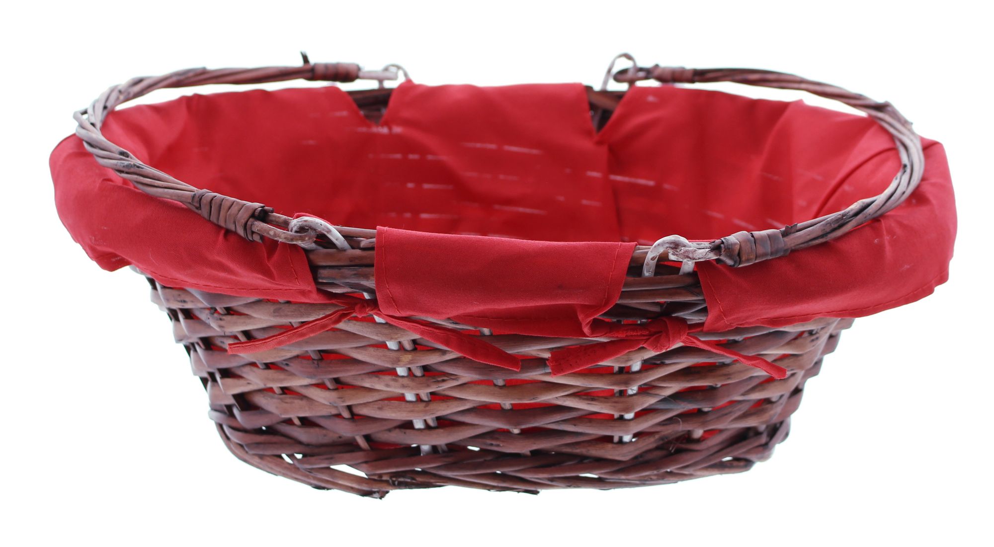 Acheter Panier à courses "rouge/brun"  dans la boutique en ligne de Frank Flechtwaren pour Paniers de présentation