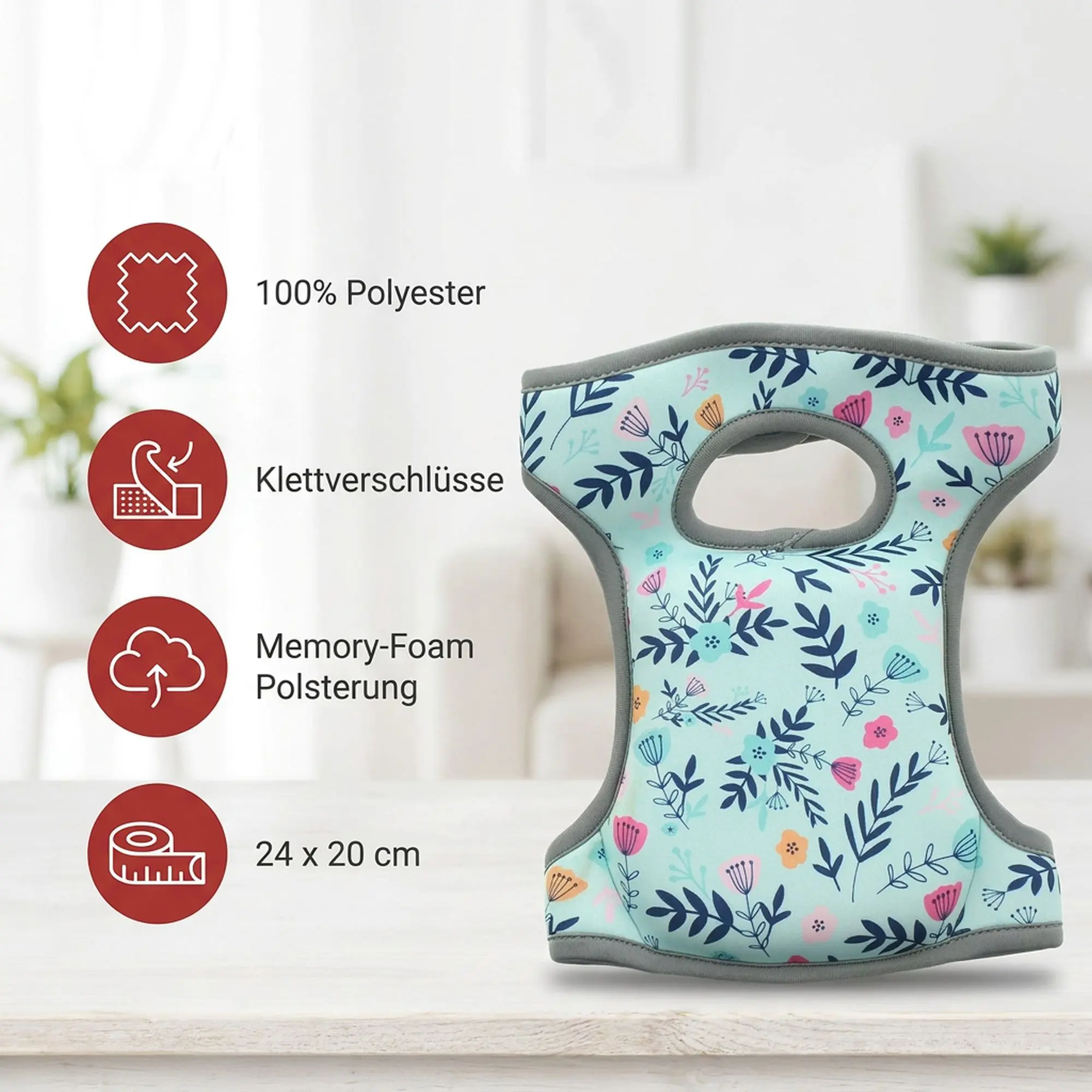 Acheter Lot de 2 genouillères "Floral"  dans la boutique en ligne de Frank Flechtwaren pour Aménagement de parterres