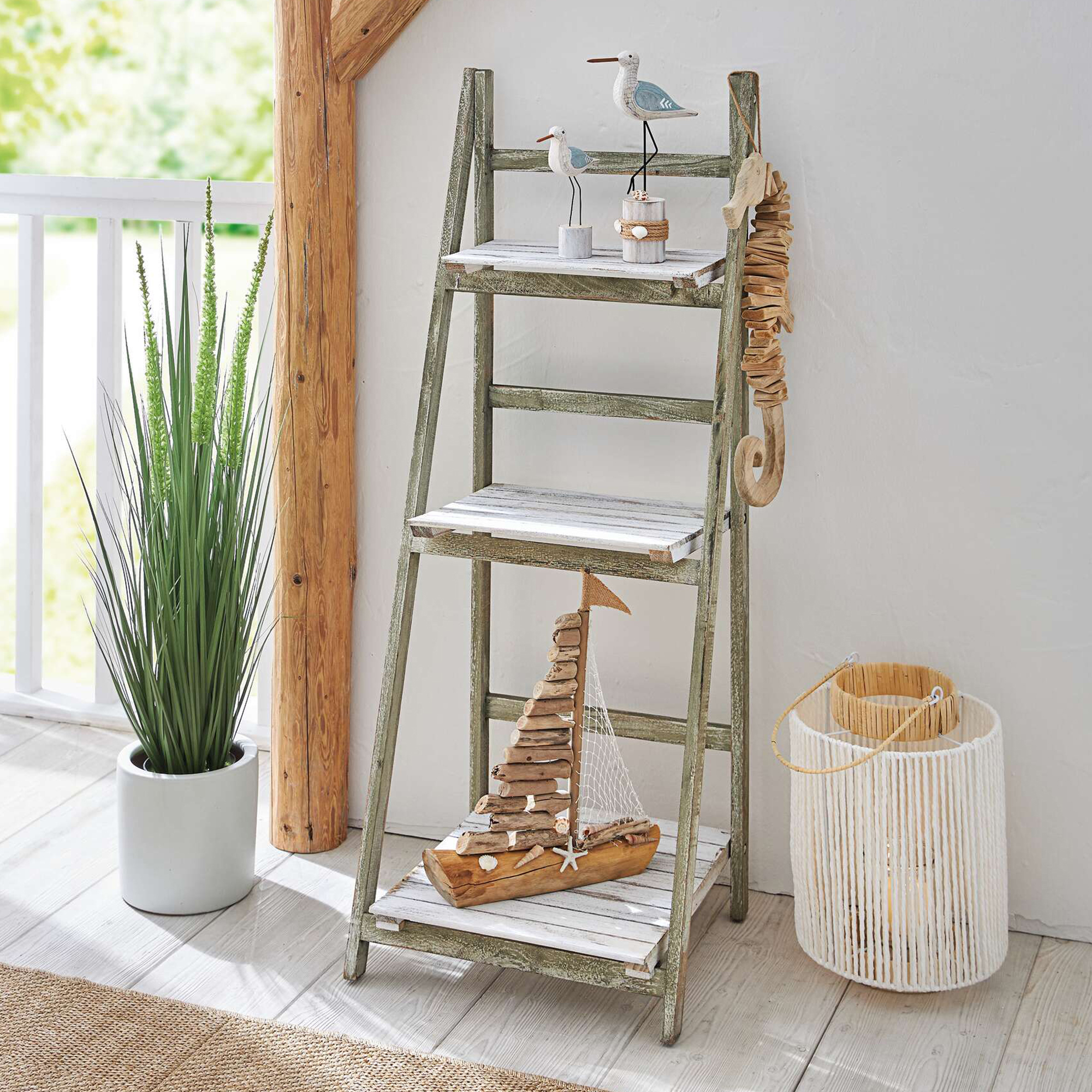 Acheter Étagère pliante "Shabby"  dans la boutique en ligne de Frank Flechtwaren