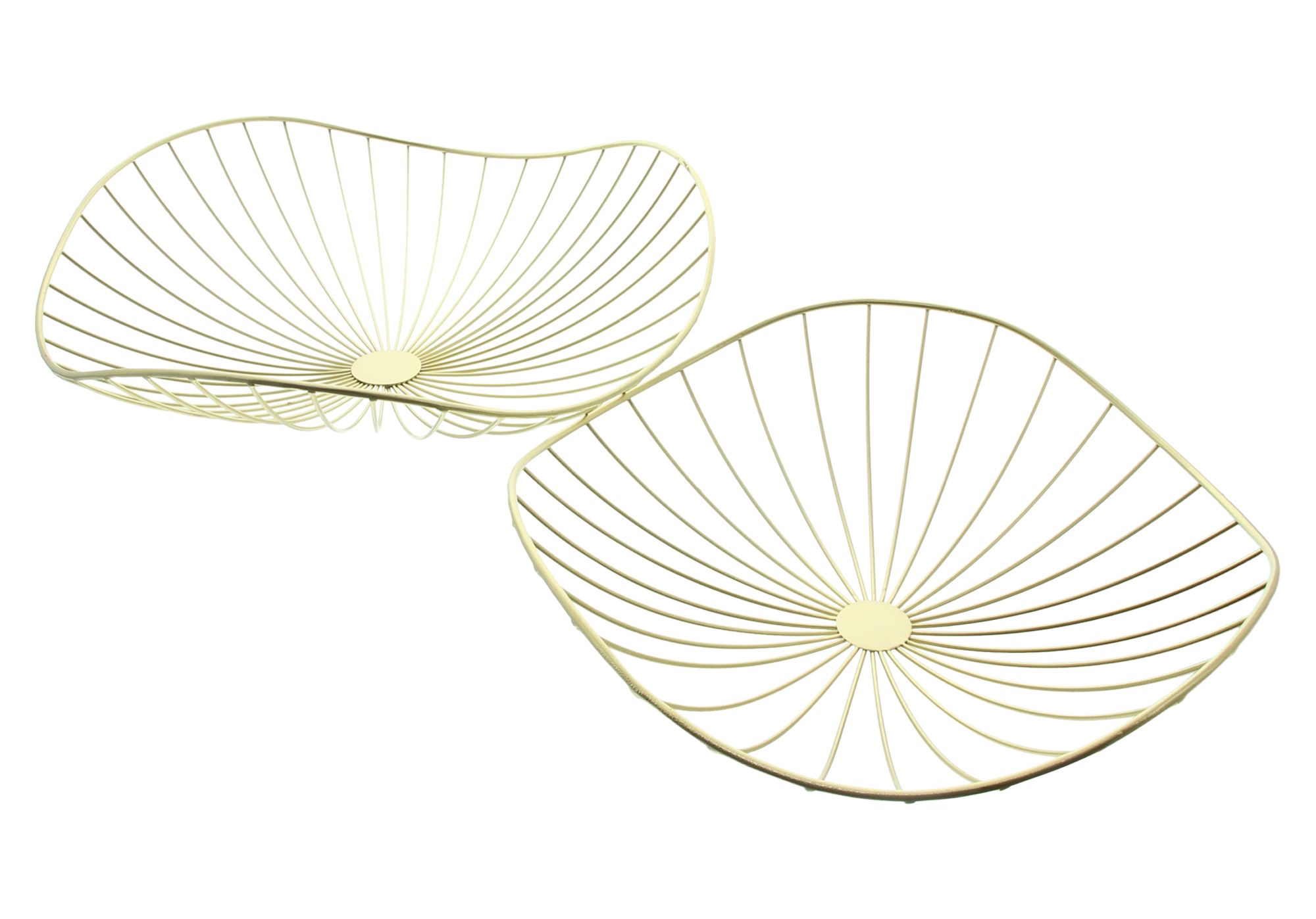 Acheter Lot de 2 coupes décoratifs "Vague"  dans la boutique en ligne de Frank Flechtwaren