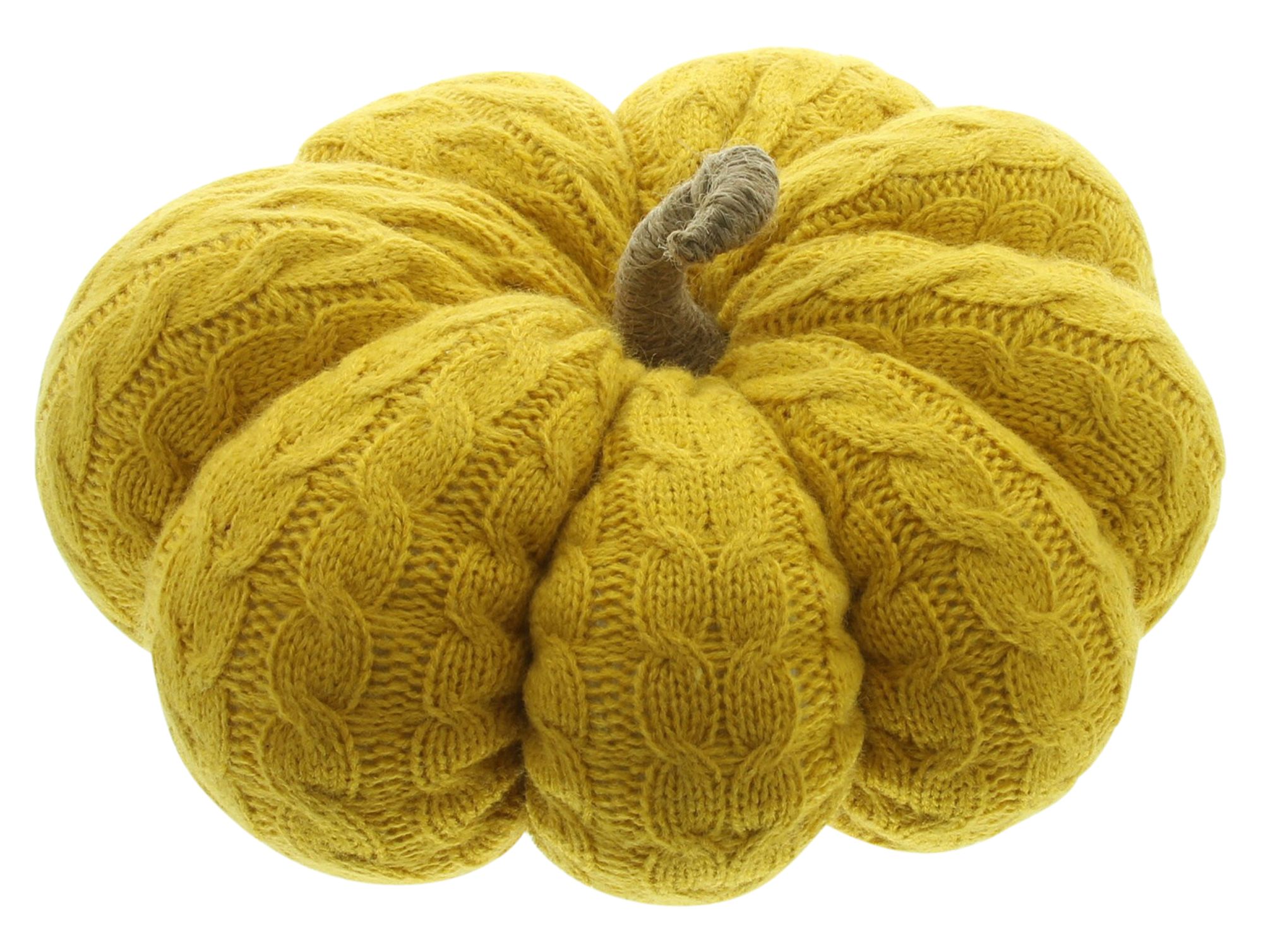 Acheter Lot de 2 citrouilles décoratives "tricot"  dans la boutique en ligne de Frank Flechtwaren pour Série titre automne/hiver