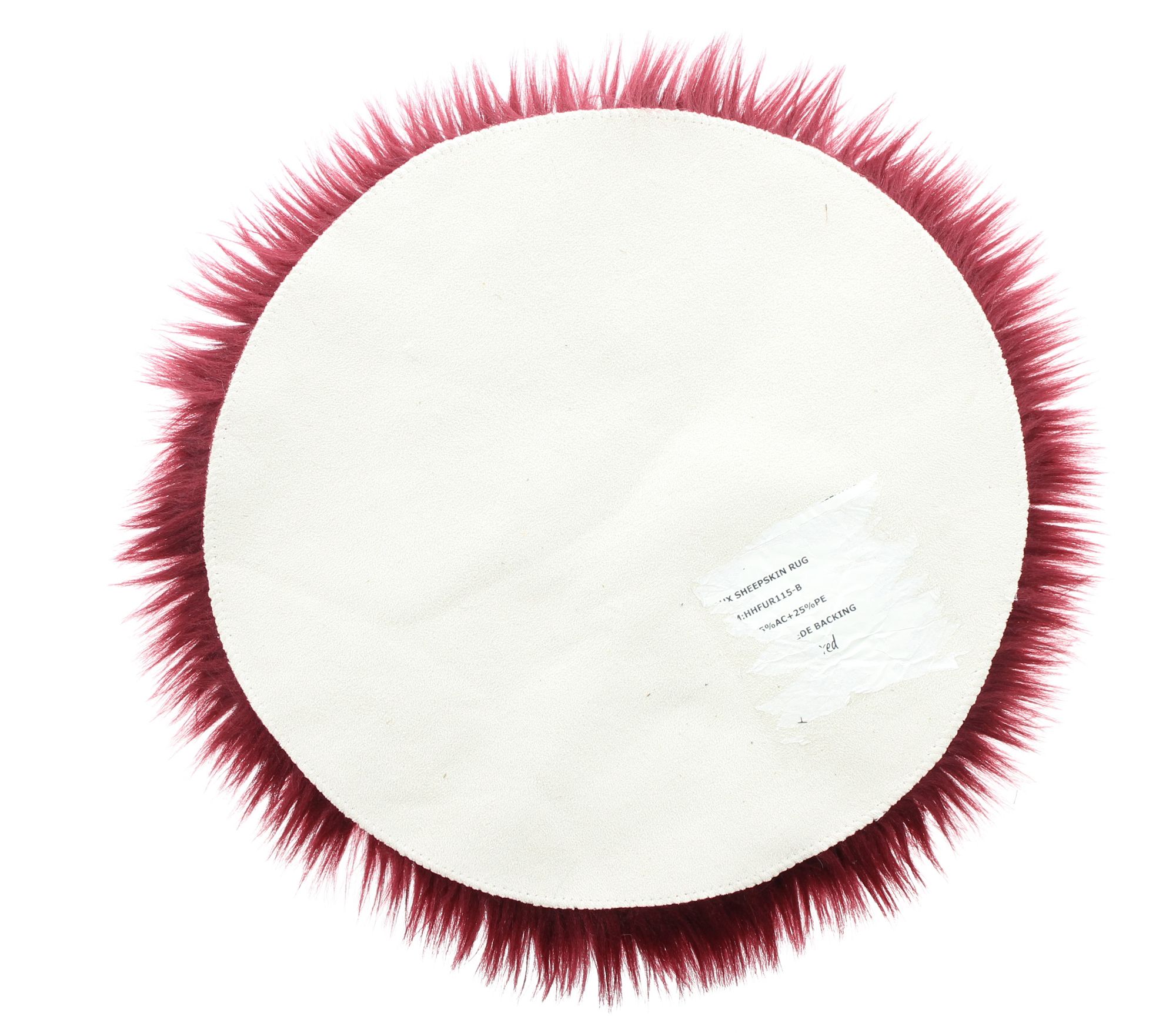 Acheter Fourrure de décoration "bordeaux"  dans la boutique en ligne de Frank Flechtwaren pour Automne