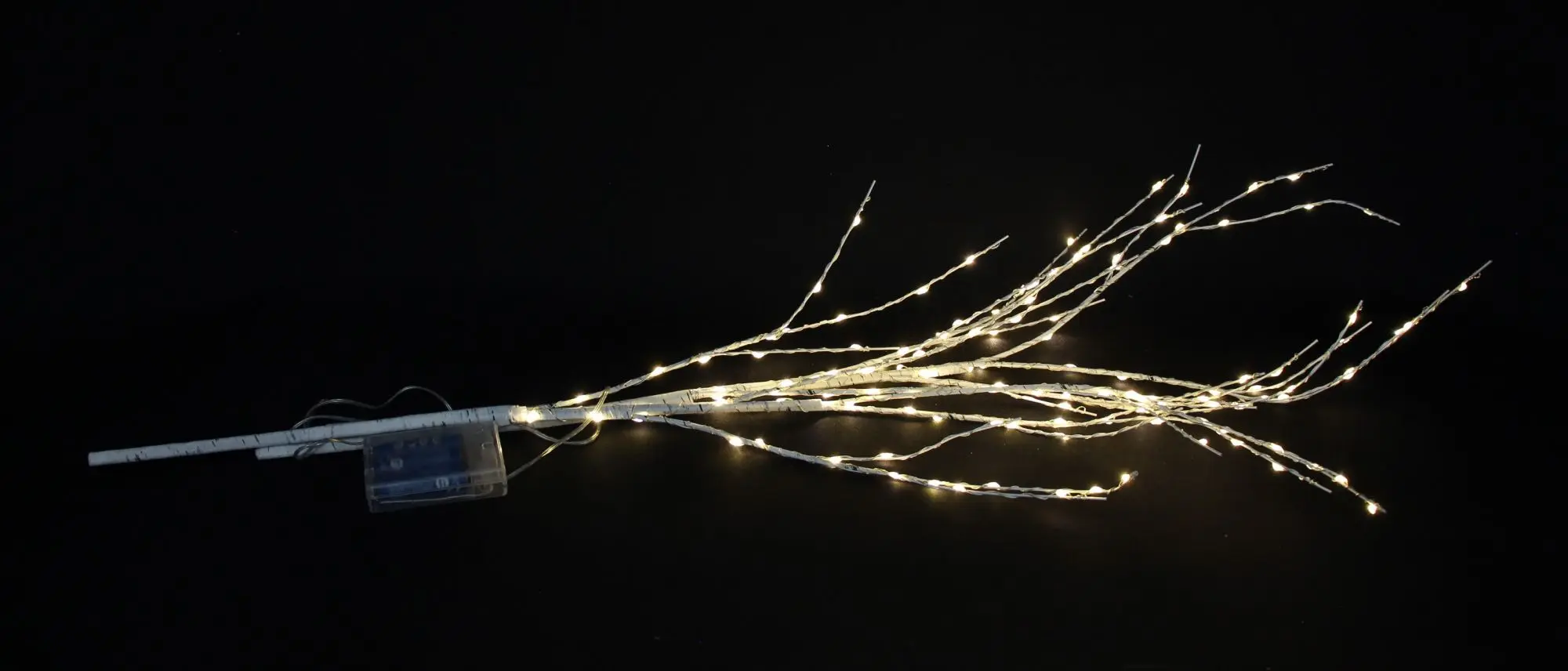 Acheter Branche lumineuse LED « White Christmas », lot de 2 dans la boutique en ligne de Frank Flechtwaren pour Décoration LED