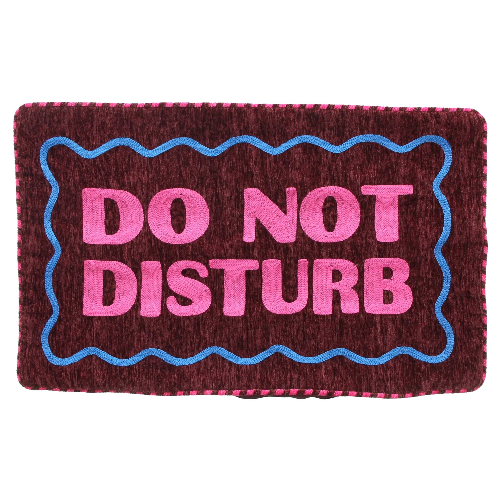 Acheter Housse de coussin « Do not disturb » dans la boutique en ligne de Frank Flechtwaren pour Remplissages