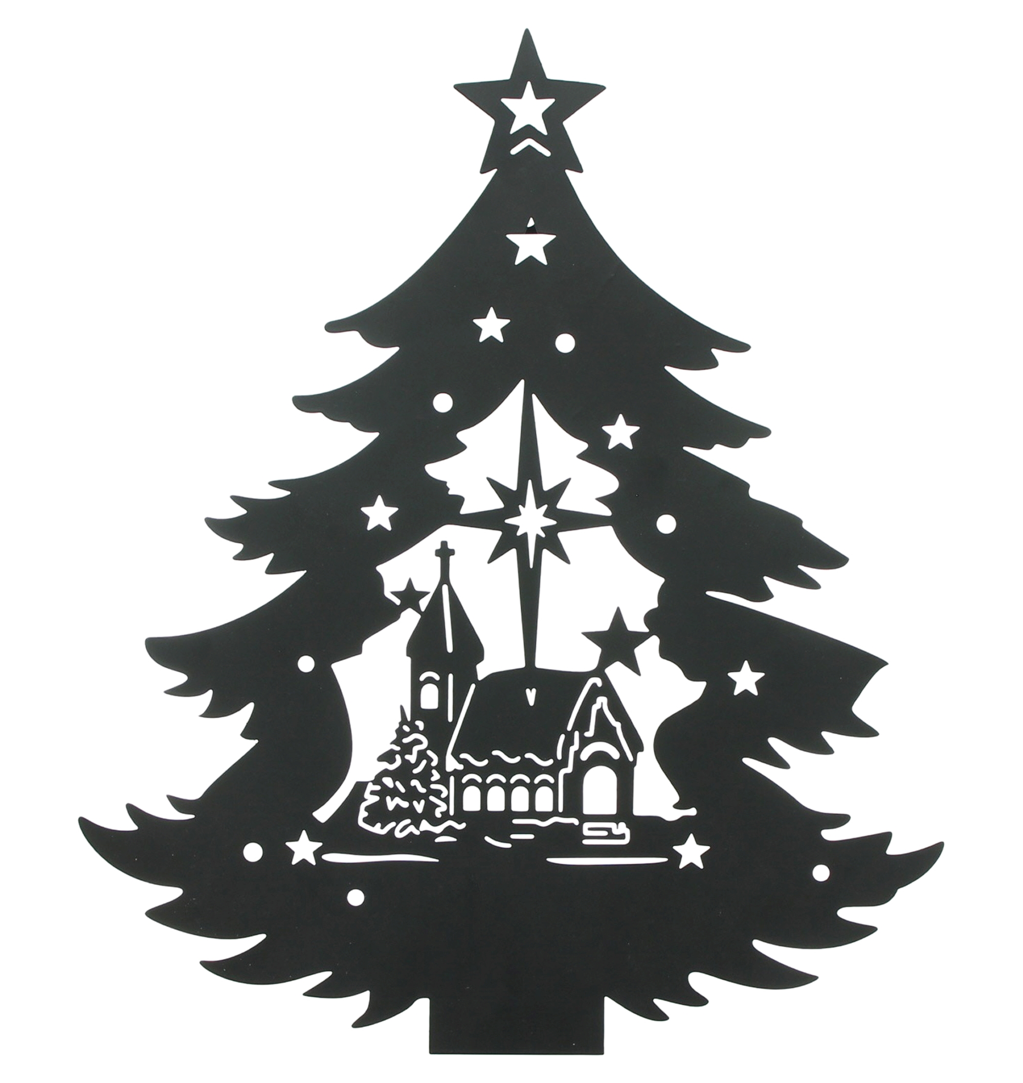 Acheter Deko murale LED " Sapin de Noël"  dans la boutique en ligne de Frank Flechtwaren pour Sapins