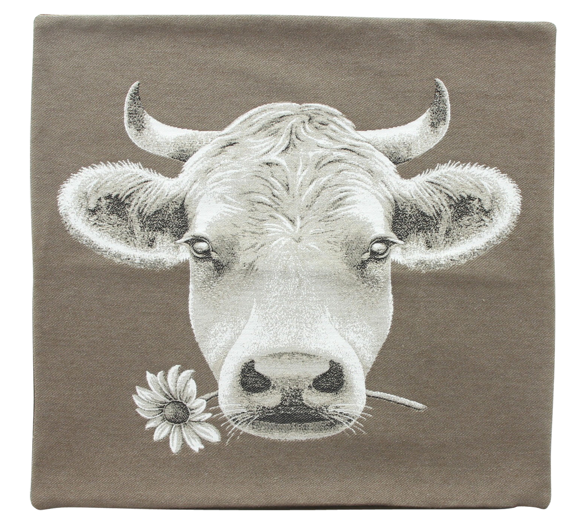 Acheter Housse de coussin "Cozy Cow"  dans la boutique en ligne de Frank Flechtwaren pour Remplissages