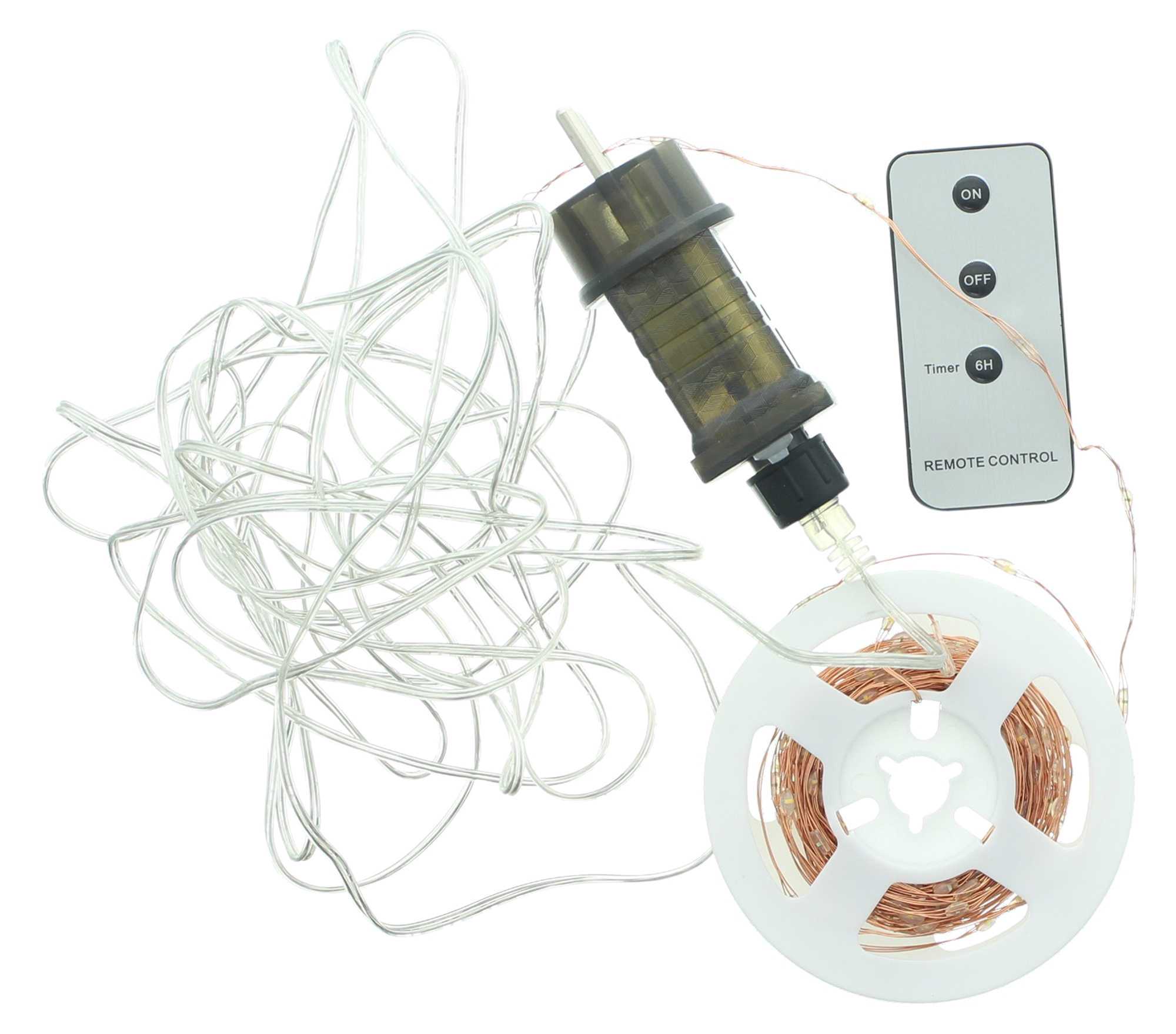 Acheter Fil de cuivre LED « Shiny » avec adaptateur  dans la boutique en ligne de Frank Flechtwaren pour Guirlandes lumineuses LED