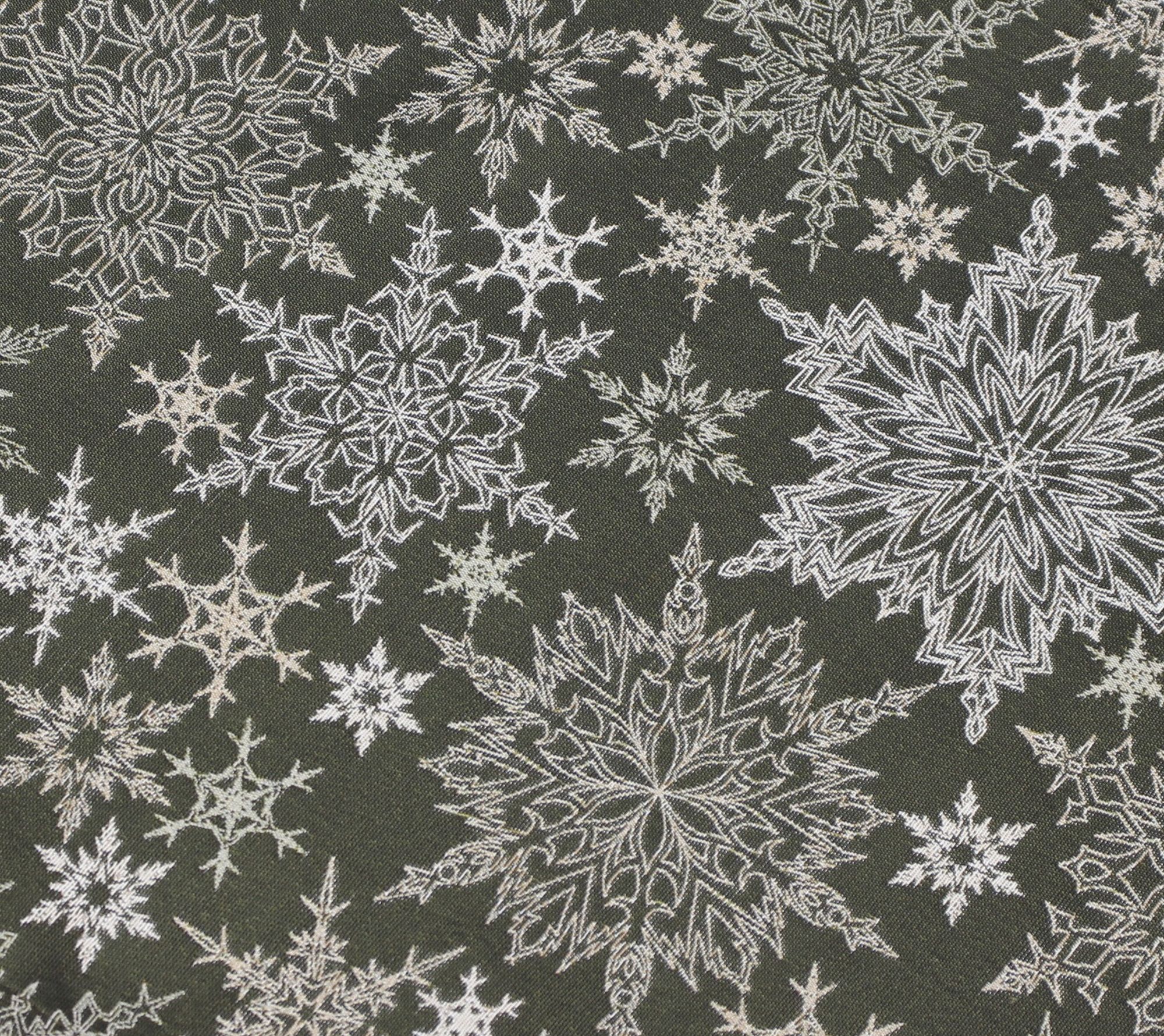 Acheter Chemin de table « Motifs de flocons de neige »  dans la boutique en ligne de Frank Flechtwaren pour Nouvel arrivage