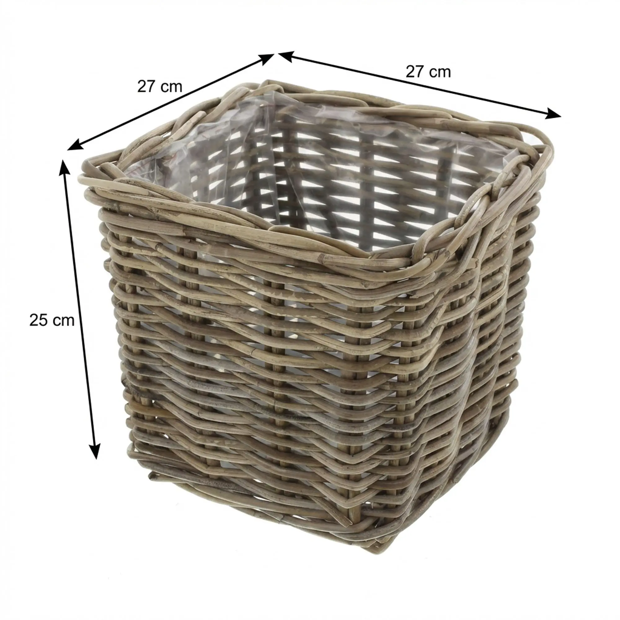 Acheter Jardinière "rotin", GM  dans la boutique en ligne de Frank Flechtwaren pour Jardinières corbeilles