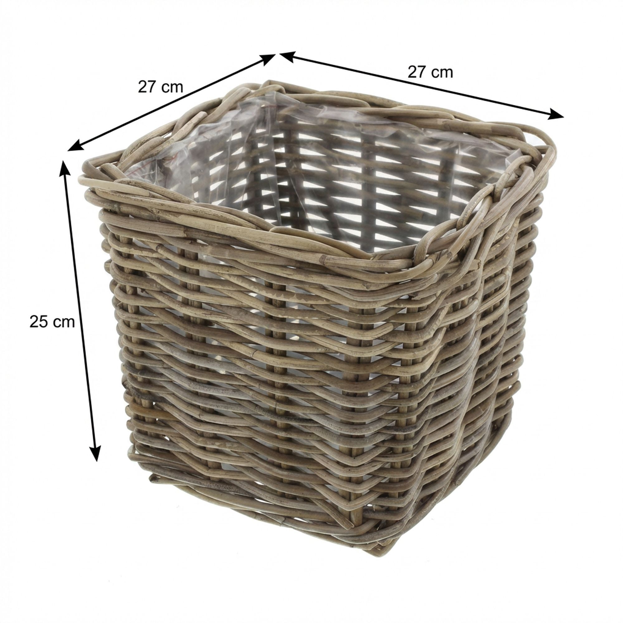 Acheter Jardinière "rotin", GM  dans la boutique en ligne de Frank Flechtwaren pour Jardinières corbeilles