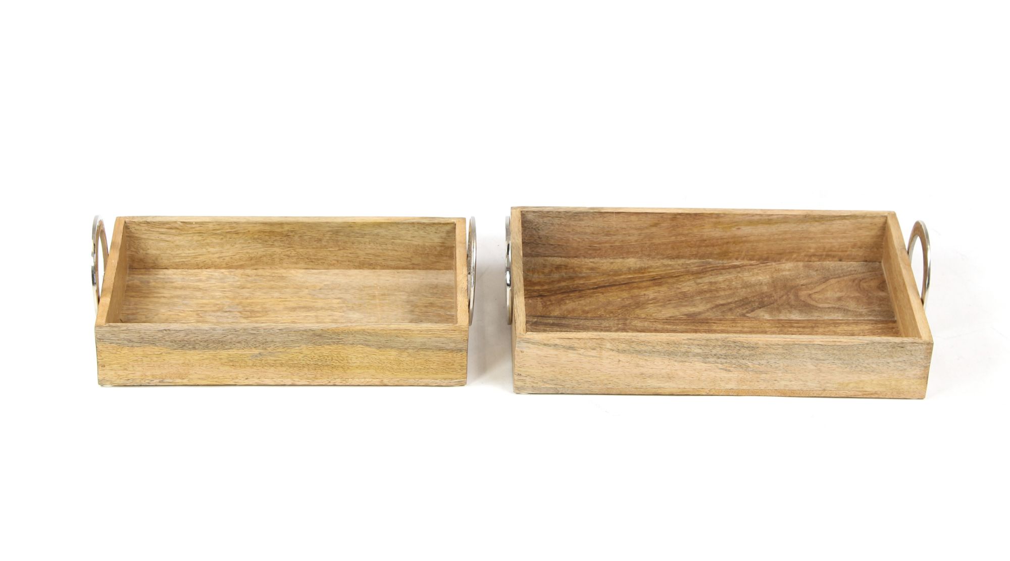 Acheter Lot de 2 plateaux "bois de manguier" dans la boutique en ligne de Frank Flechtwaren pour Automne Acheter Lot de 2 plateaux "bois de manguier" dans la boutique en ligne de Frank Flechtwaren pour Automne