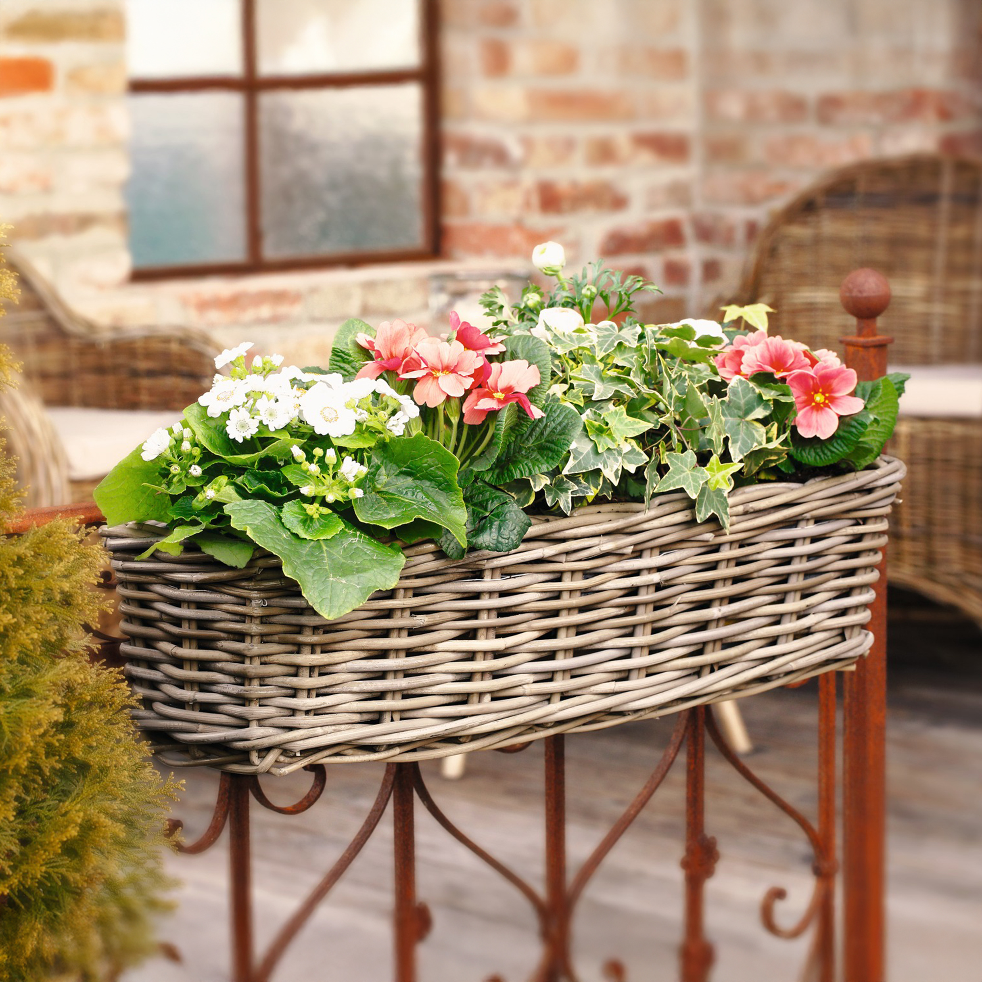 Acheter Balconnière "rotin", GM  dans la boutique en ligne de Frank Flechtwaren