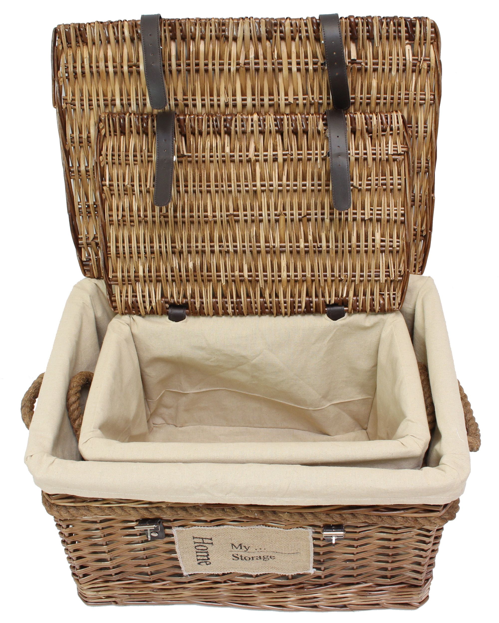 Acheter Lot de 2 coffres universels "My Storage"  dans la boutique en ligne de Frank Flechtwaren pour Chambre à coucher